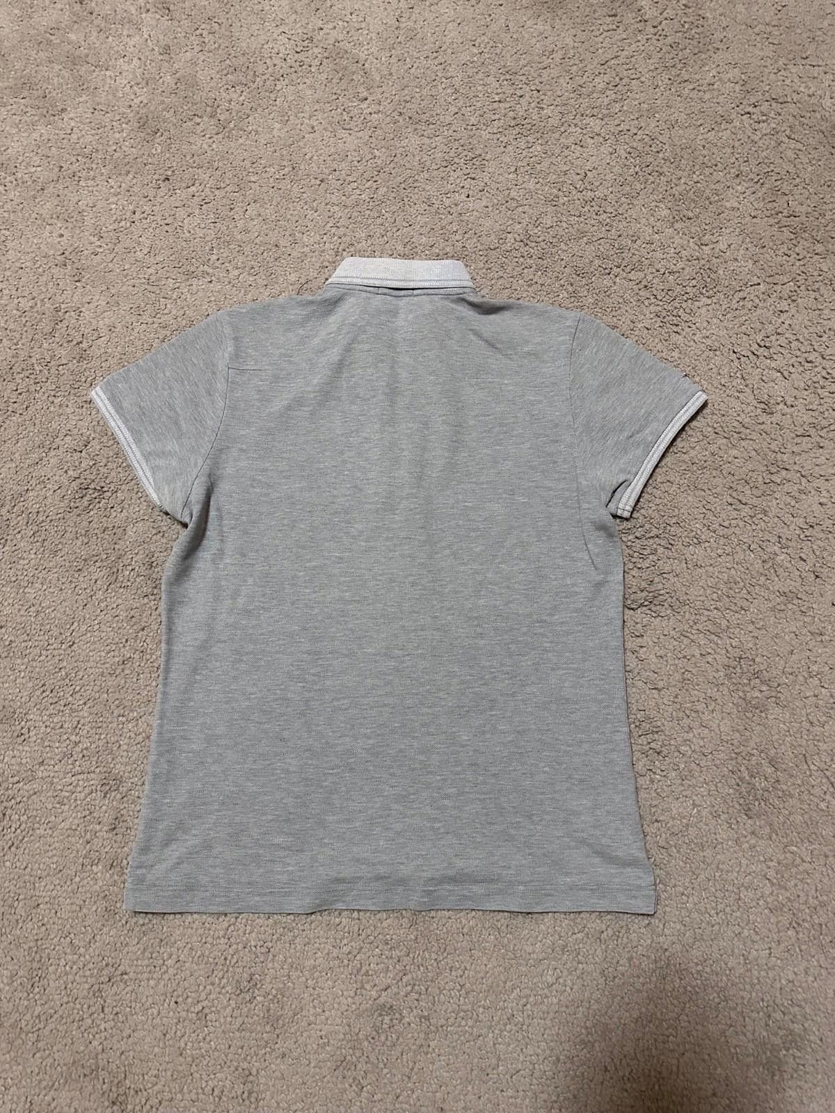 Dior Dior Icon Polo Shirt Gray Cotton Sz 46 Size US M / EU 48-50 / 2 - 11 Thumbnail