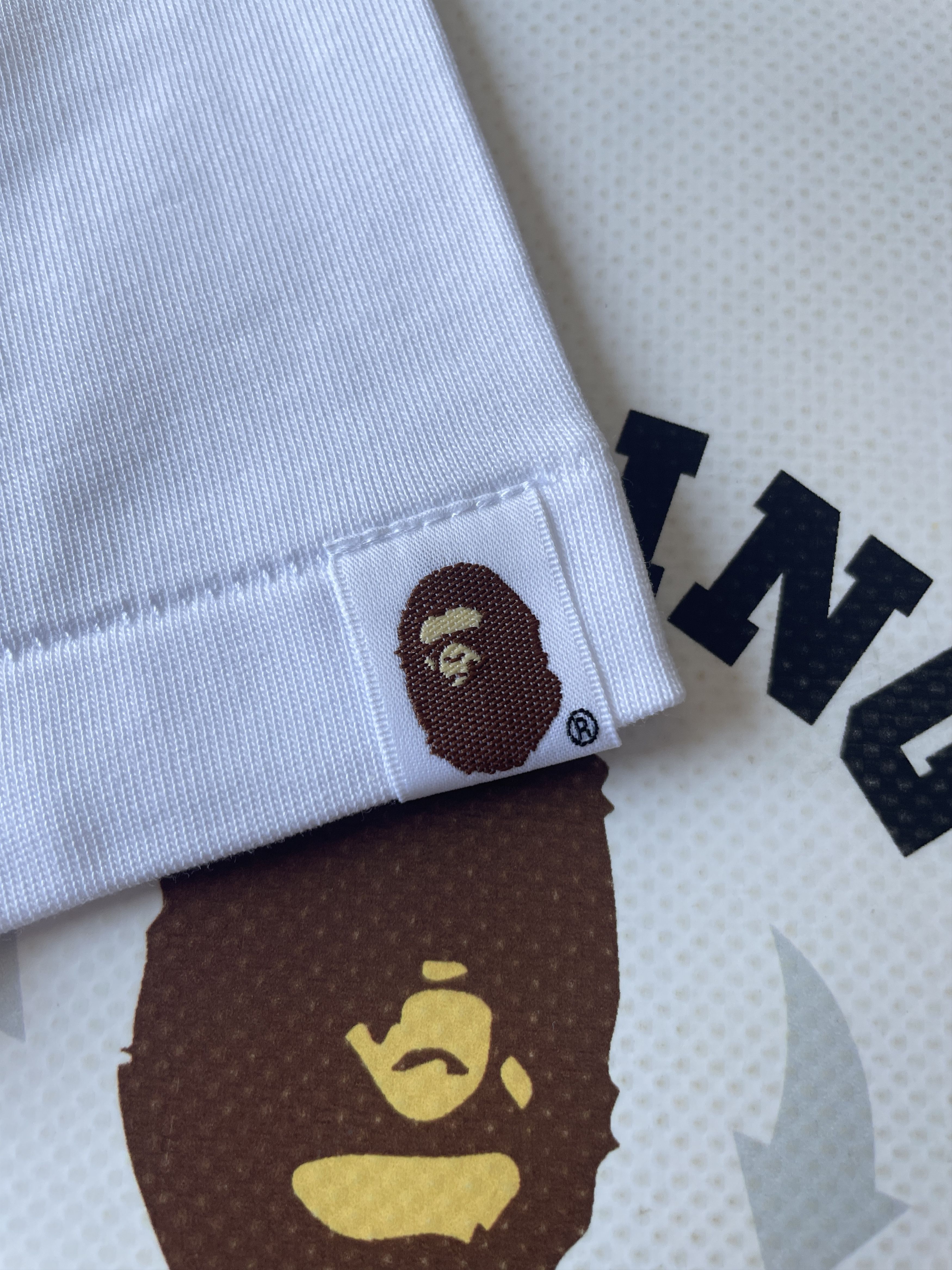 Bape BAPE SPRAY FRANKENSTEIN RELAXED FIT TEE Size US XL / EU 56 / 4 - 7 Thumbnail