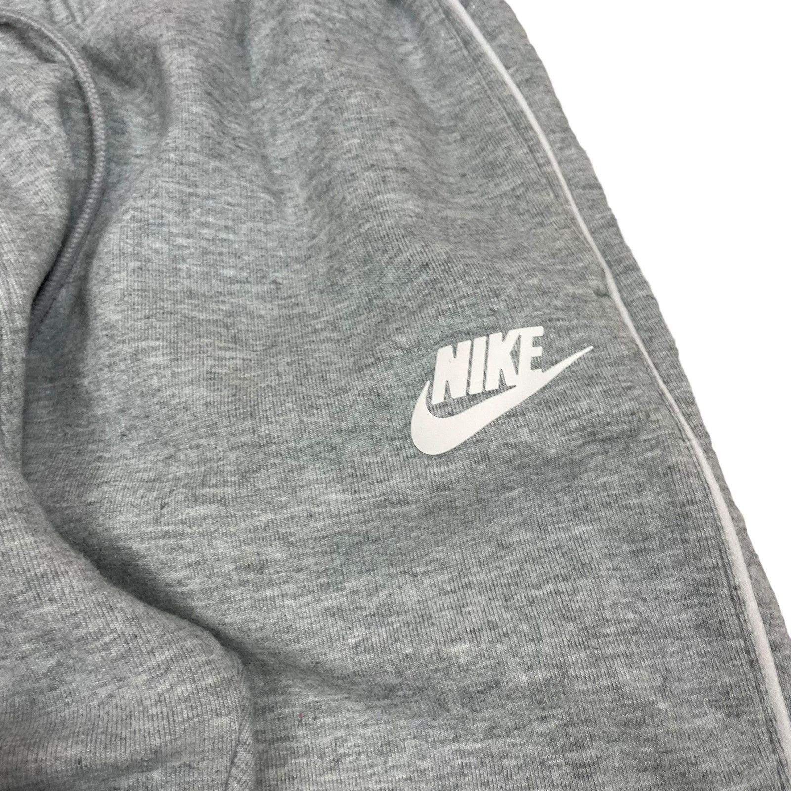 Nike Nike Women's Heather Gray Swoosh High Rise Sweatpants Small Size 28" / US 6 / IT 42 - 2 Thumbnail