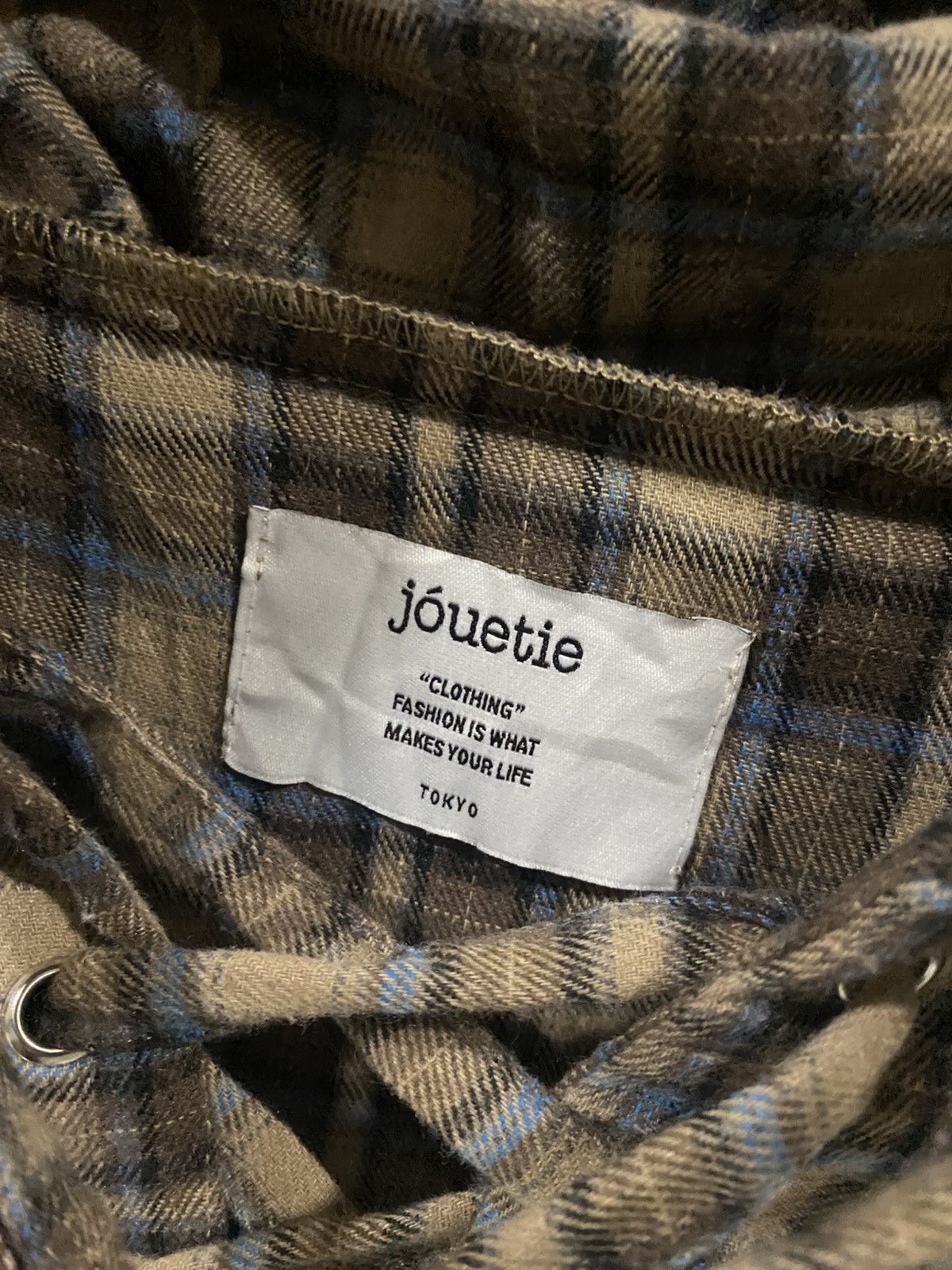 Japanese Brand Joutie Lace Up Sexy News Hooded Size US L / EU 52-54 / 3 - 13 Thumbnail