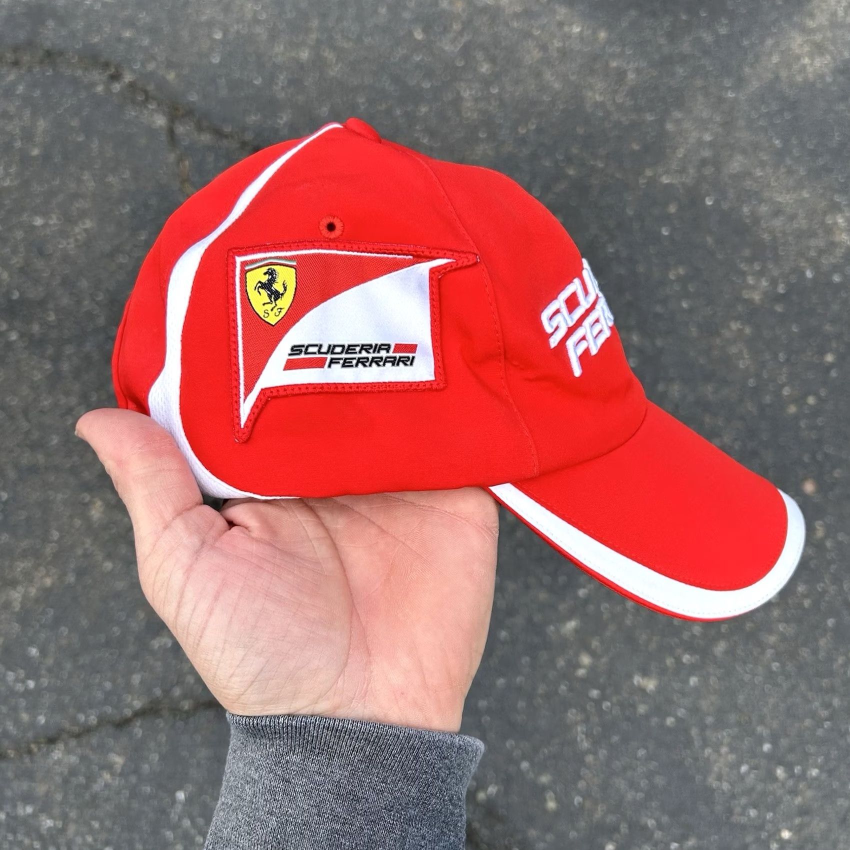 Puma PUMA Scuderia Ferrari Formula F1 Racing Hat Cap Mens One Size Strap Hat Dad Hat Red Size ONE SIZE - 5 Thumbnail