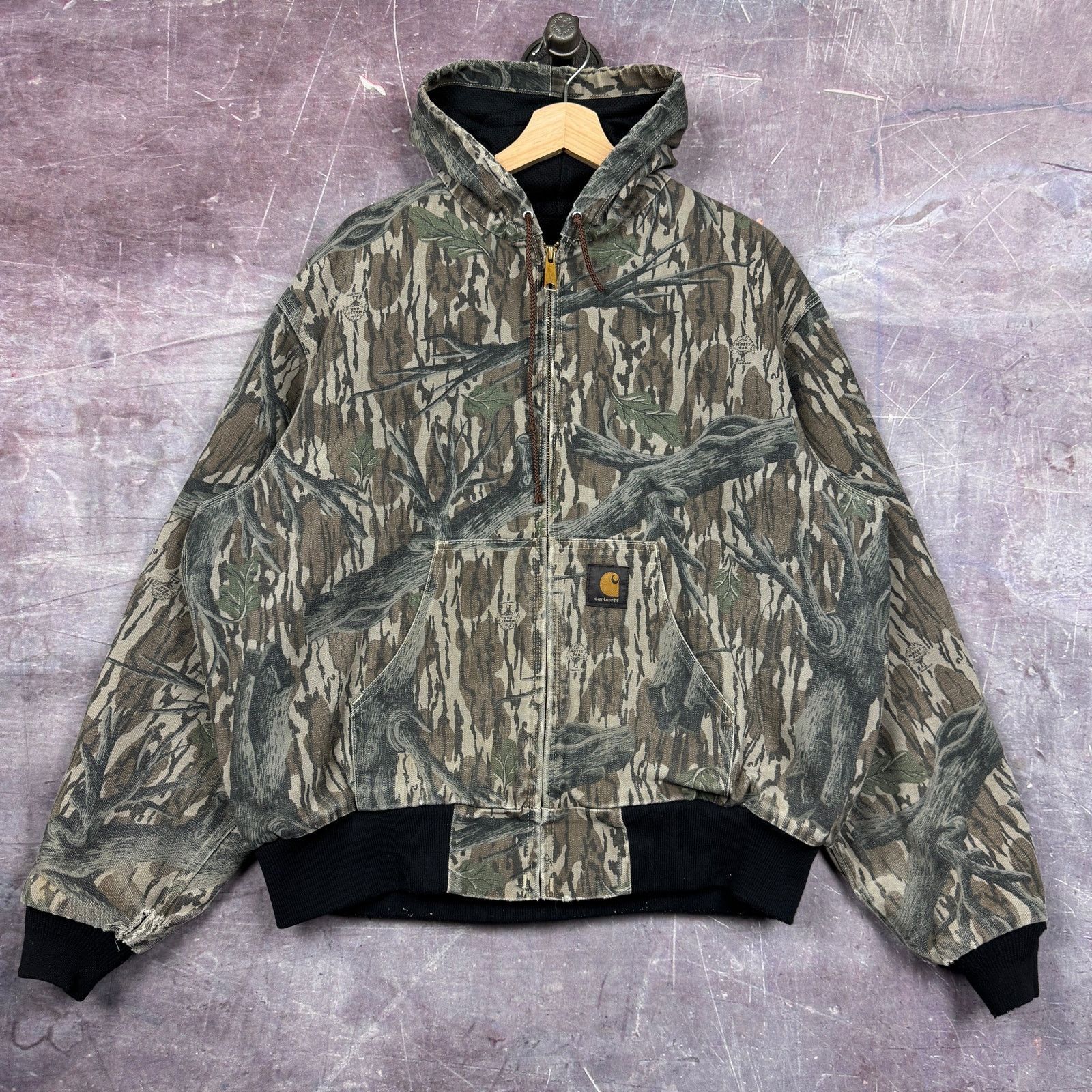 Carhartt Carhartt Thermal-Lined Hooded Active Jacket “Camo