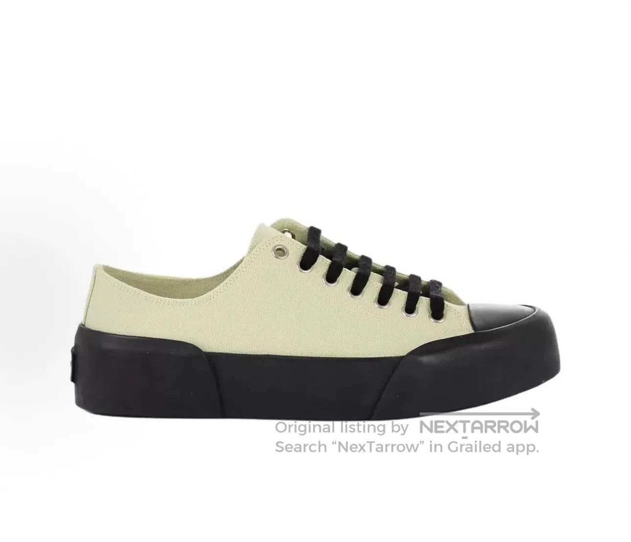 Jil Sander Multi Color Low Top Canvas Sneakers Size 8. Size US 8 / EU 41 - 1 Thumbnail