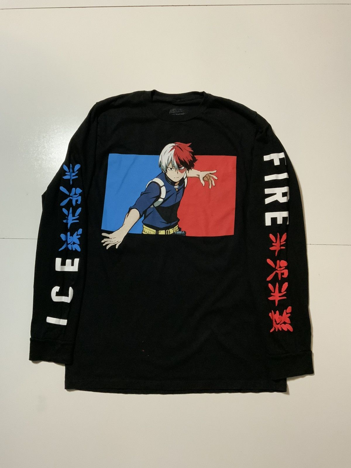 Other My Hero Academia Shoto Todoroki Ice Fire Manga Anime T-Shirt Size US M / EU 48-50 / 2 - 1 Thumbnail