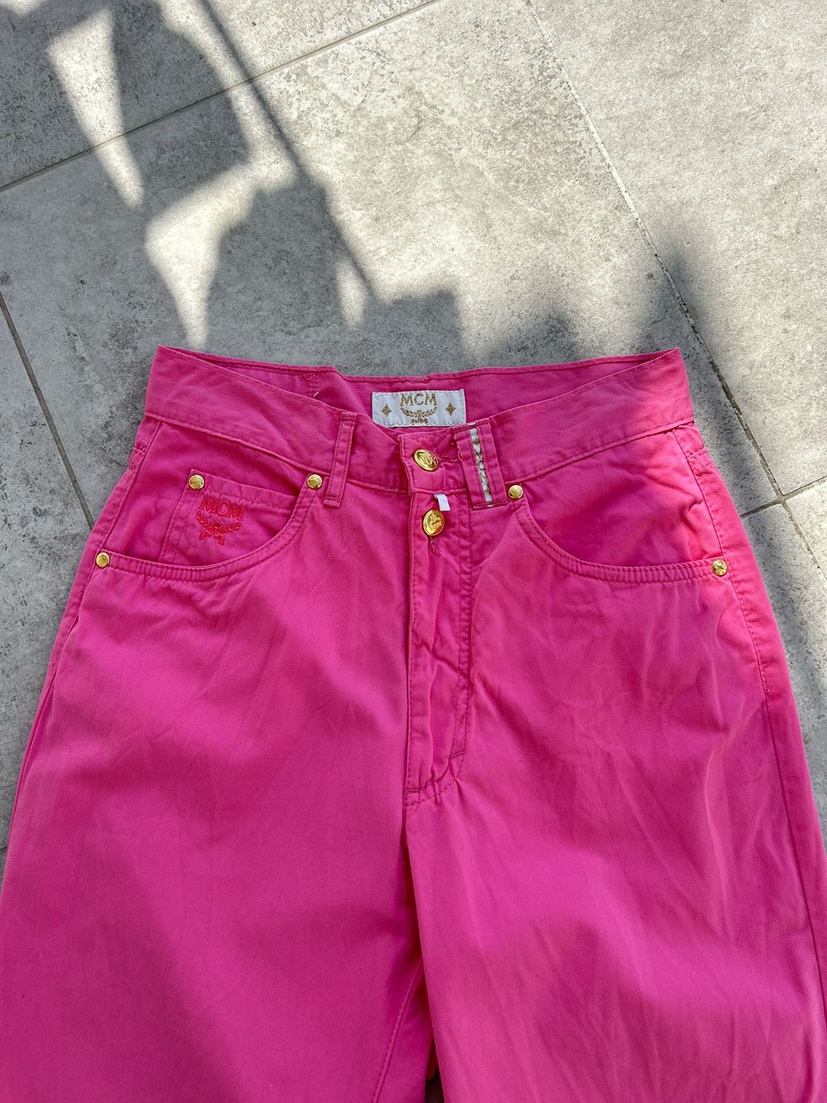 MCM × Vintage Vintage MCM pants Size US 28 / EU 44 - 4 Thumbnail
