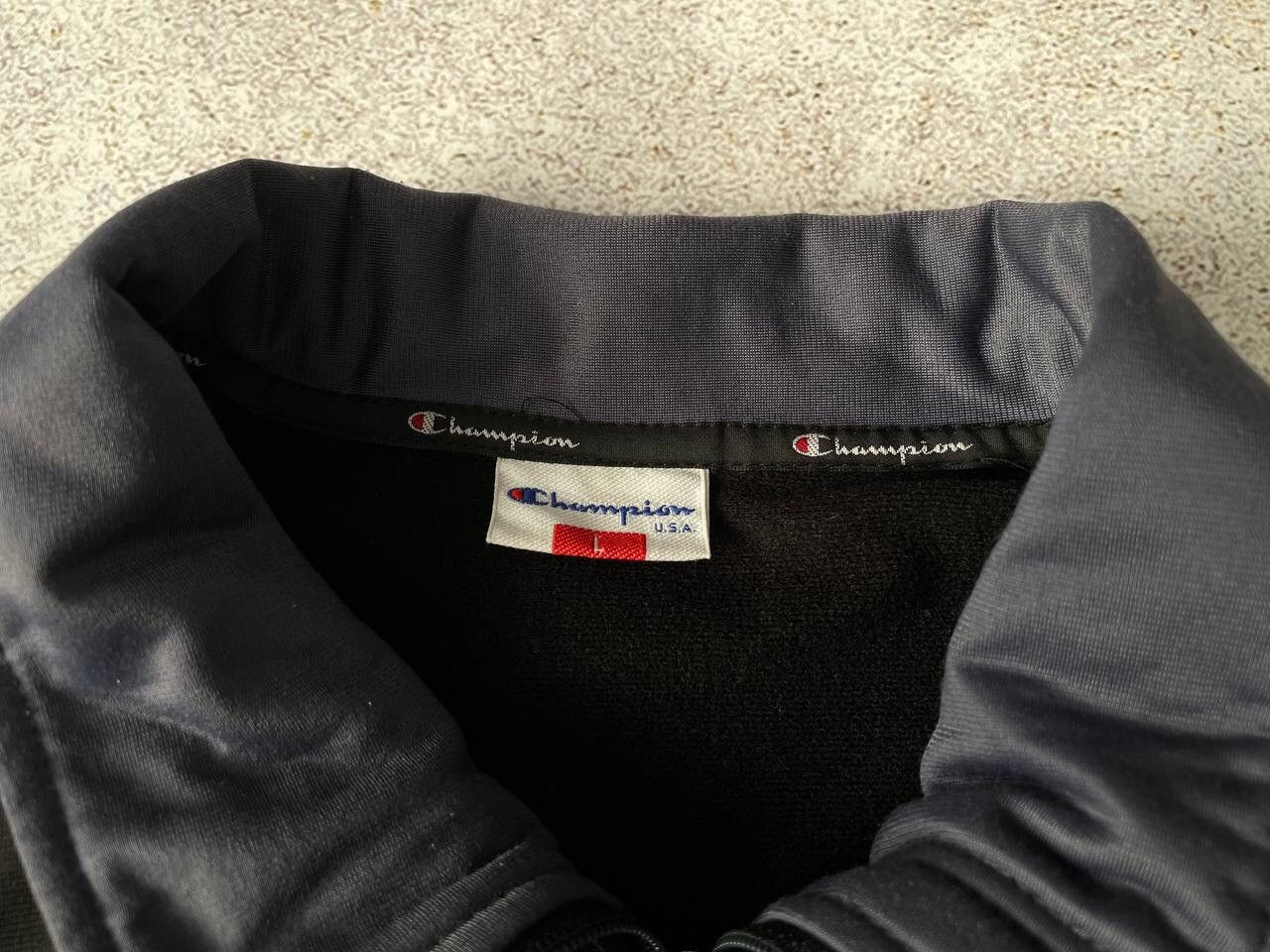 Champion × Vintage Vintage Champion USA Retro Track Jacket Big Logo Y2K Rare Size US L / EU 52-54 / 3 - 9 Thumbnail
