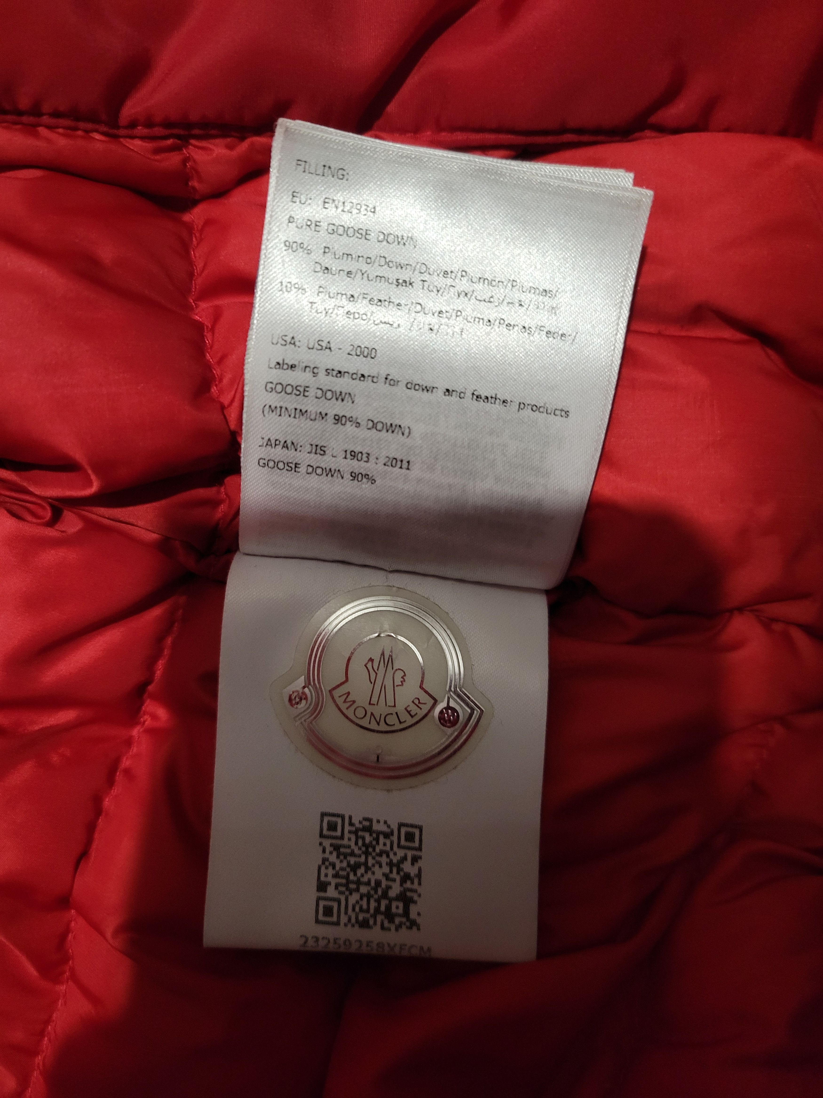 Moncler Derva Giubbotto (2018, Red Lining) Size US L / EU 52-54 / 3 - 14 Thumbnail