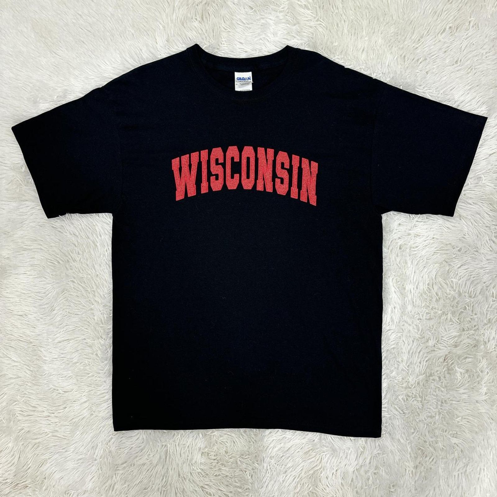 Gildan Wisconsin badgers tshirt Size US L / EU 52-54 / 3 - 1 Thumbnail