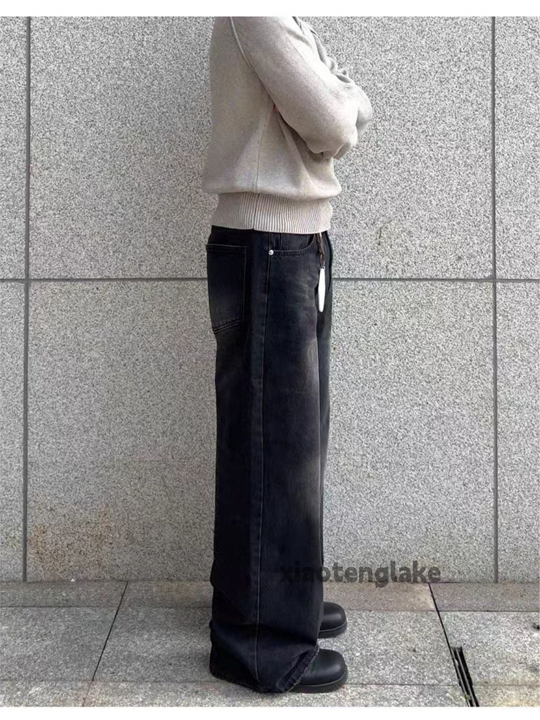 Jean ltx vintage washed faded cleanfit yuppie y2k flared jeans Size US 28 / EU 44 - 4 Thumbnail