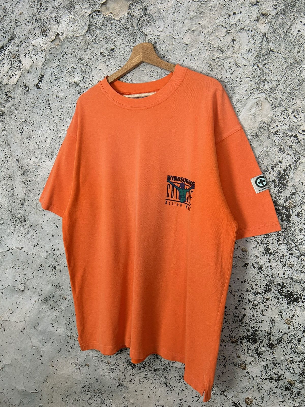 Vintage Vintage Chemisee Windsurfing Graphic Tee Skate Surf Rap 90s Size US XL / EU 56 / 4 - 4 Thumbnail