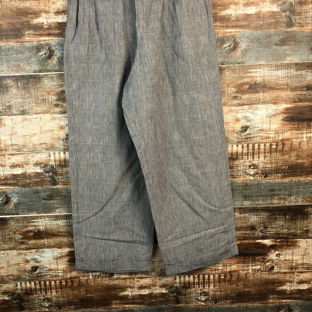 Issey Miyake DL Issey Miyaki Japan Gray palazo Pants #C639 Size 25" / US 0 / IT 36 - 3 Thumbnail