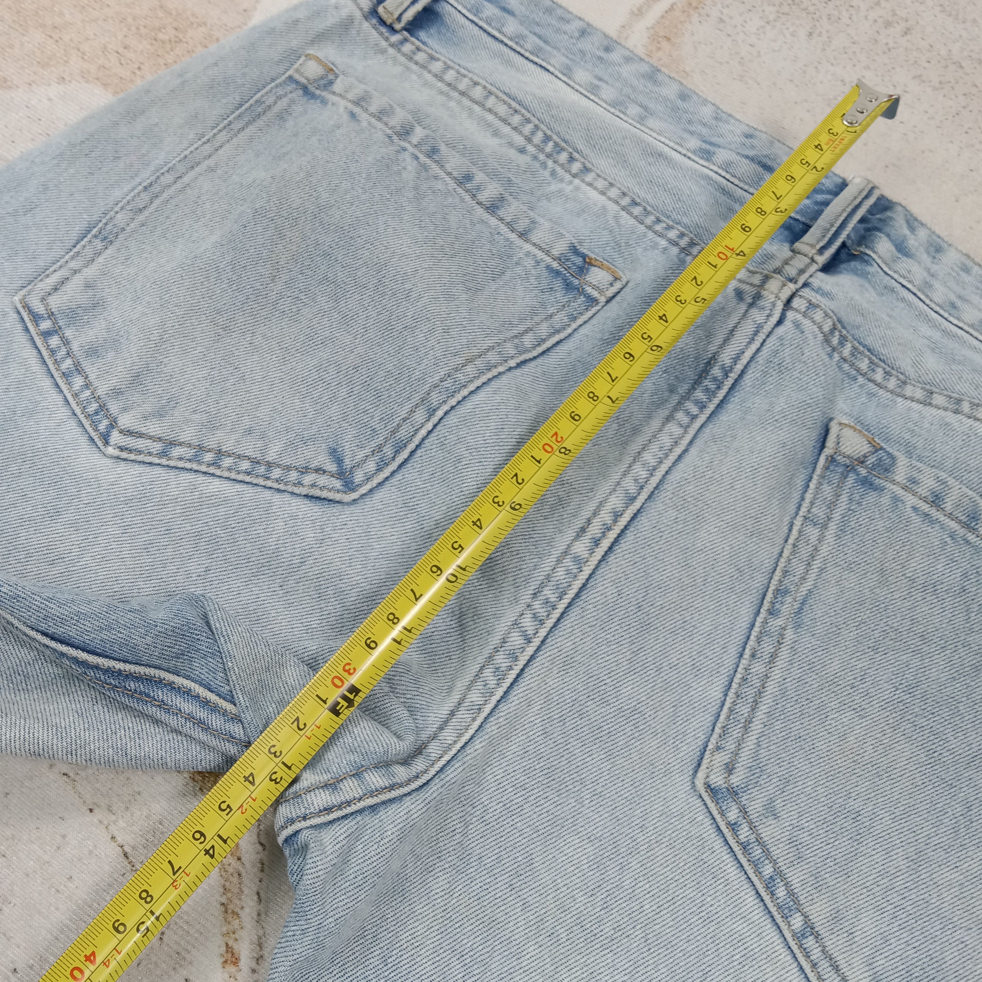 Andy Warhol Andy Warhol X Billabong Selvedge Denim Jeans C280N9 Size US 35 - 10 Thumbnail