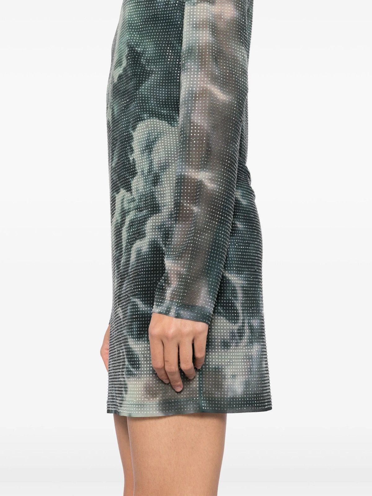 Alexander Wang Alexander Wang long sleeve green mini dress Size L / US 10 / IT 46 - 2 Thumbnail