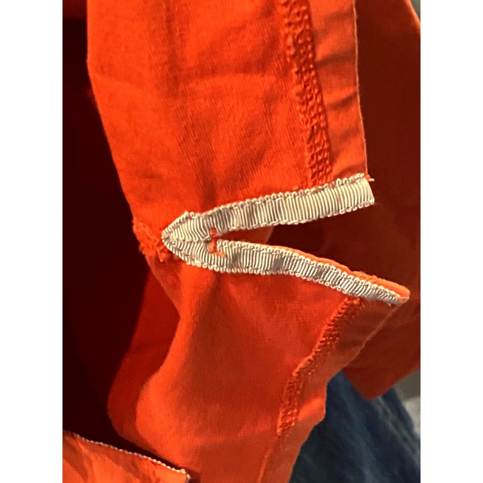 Elie Tahari Elie Tahari Orange Stretch Zippered Mock SWEATER XL Extra Large Mens Size US XL / EU 56 / 4 - 5 Thumbnail