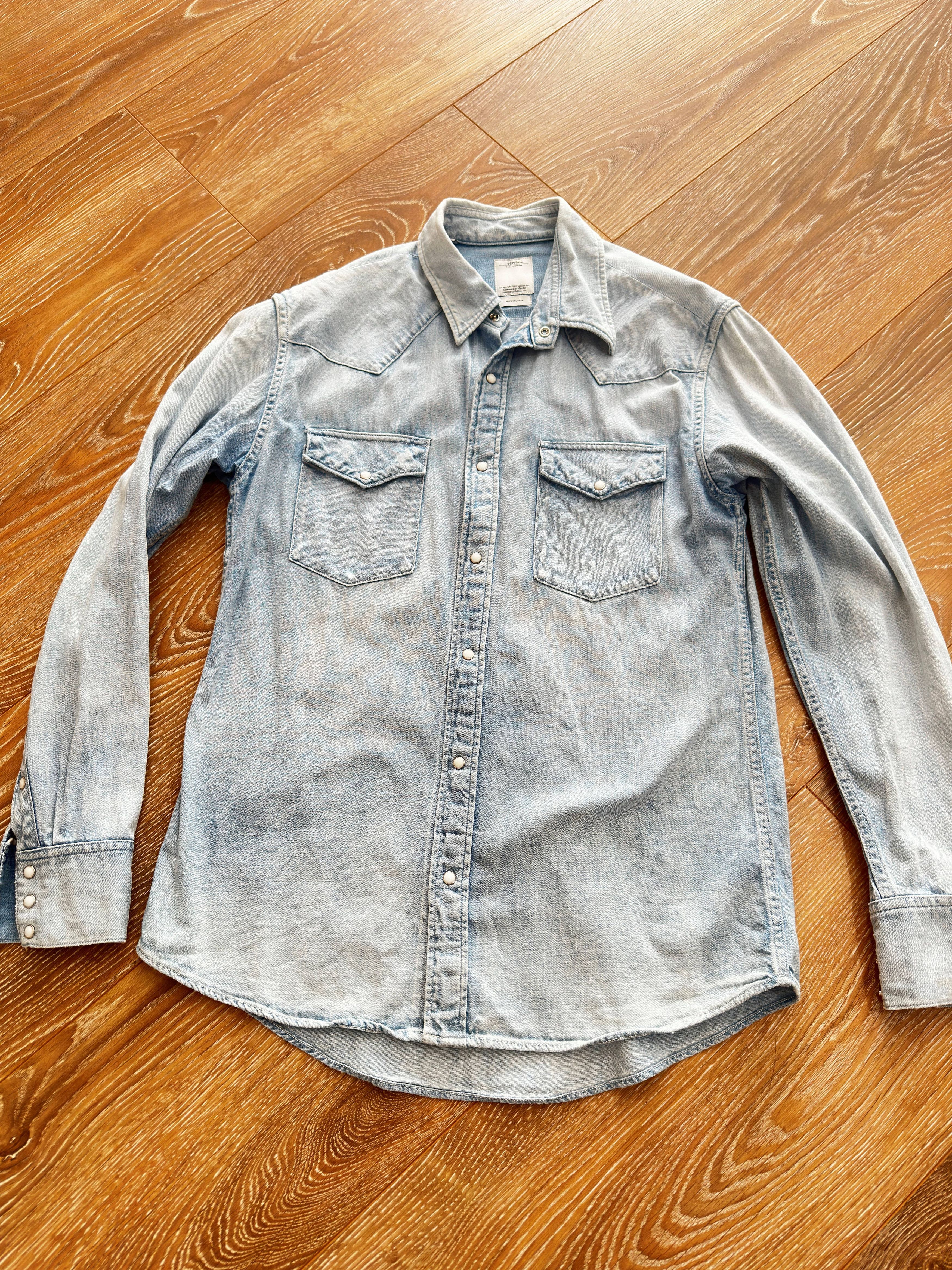 Visvim VISVIM SS HAPPI HICKORY UNWASHED | Grailed