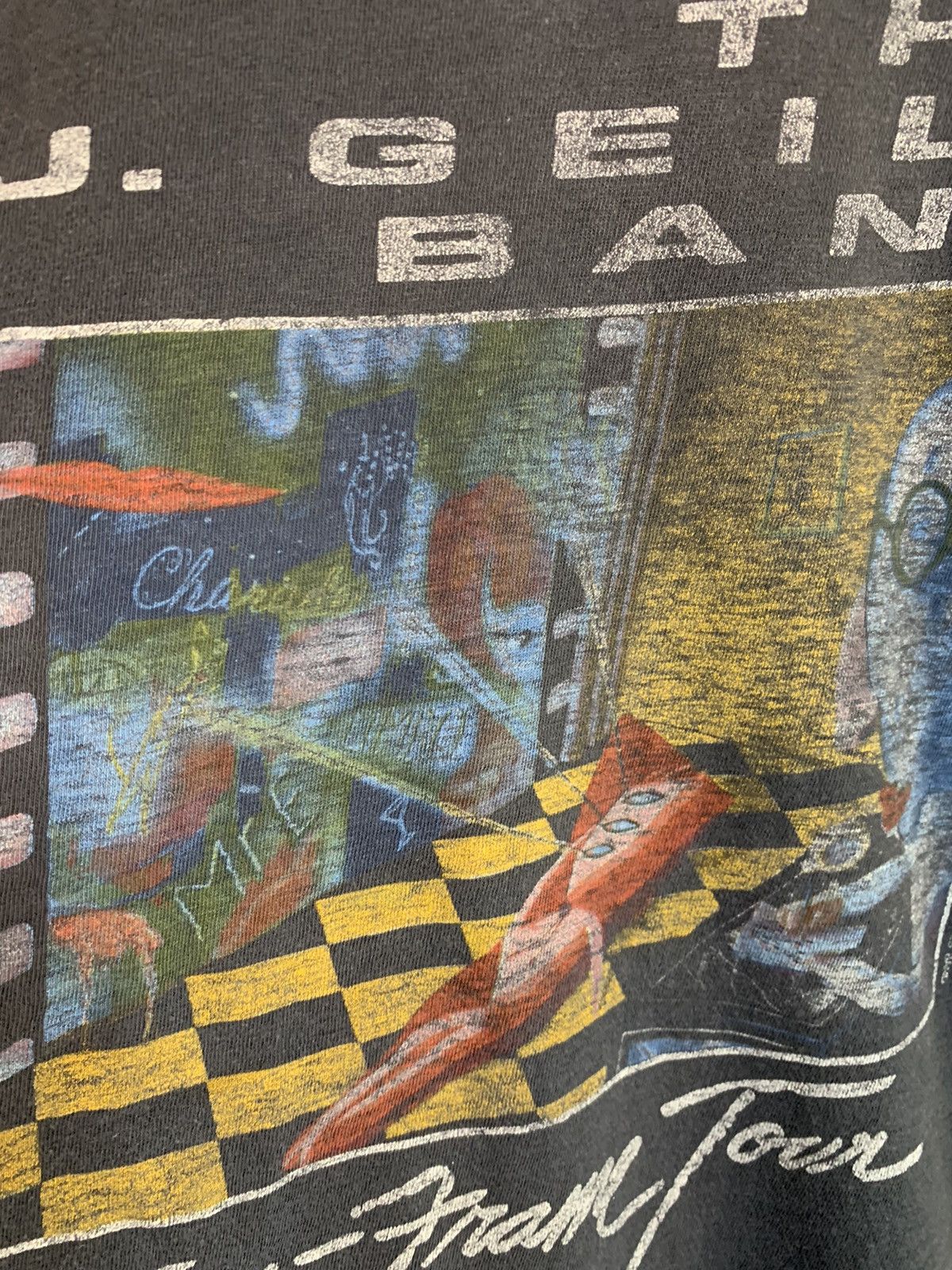 Band Tees × Vintage *RARE* Vintage 1982 J Geils Band Freeze Frame Tour T-Shirt Size US XS / EU 42 / 0 - 5 Thumbnail
