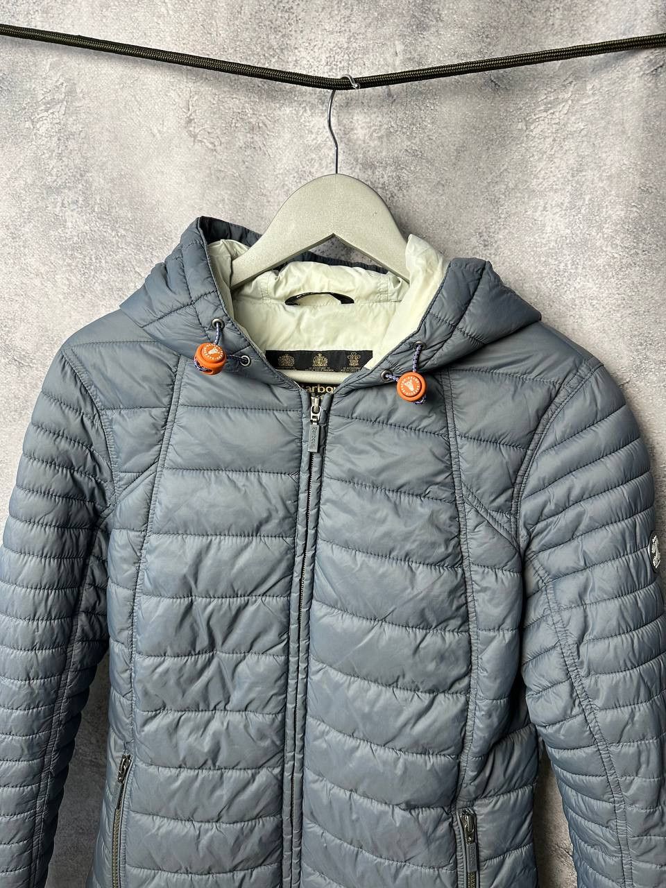 Barbour Barbour Jacket Gray Fibre Down Landry Baffle Quilt Puffa Size M / US 6-8 / IT 42-44 - 5 Thumbnail