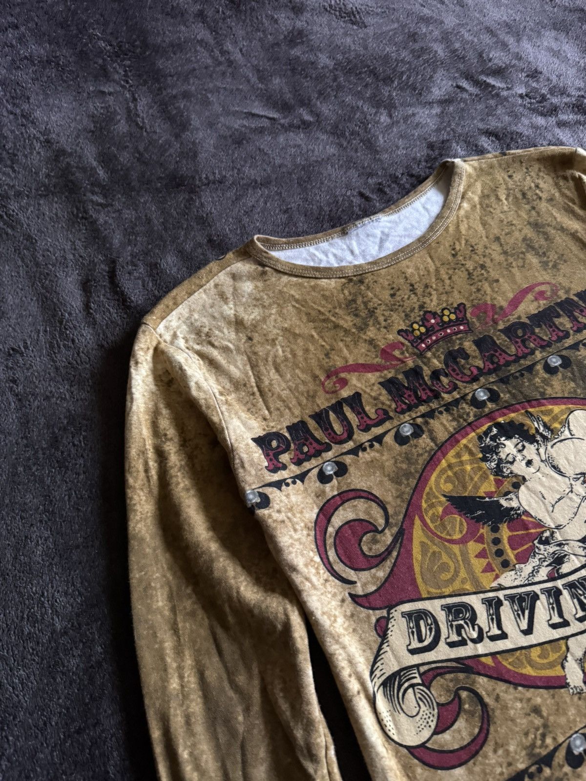 Band Tees Paul McCartney vintage 2003 long sleeve printed TheBeatles Size M / US 6-8 / IT 42-44 - 2 Thumbnail