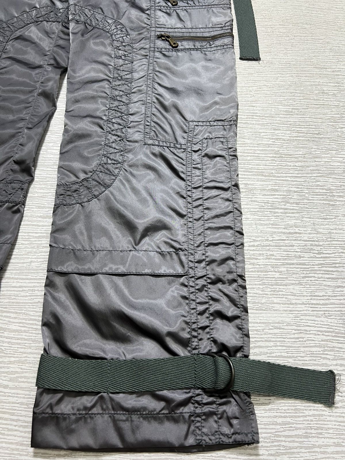 Dolce & Gabbana Dolce & Gabbana - FW03 - Bondage Parachute Nylon Cargo Pants Size US 32 / EU 48 - 12 Thumbnail