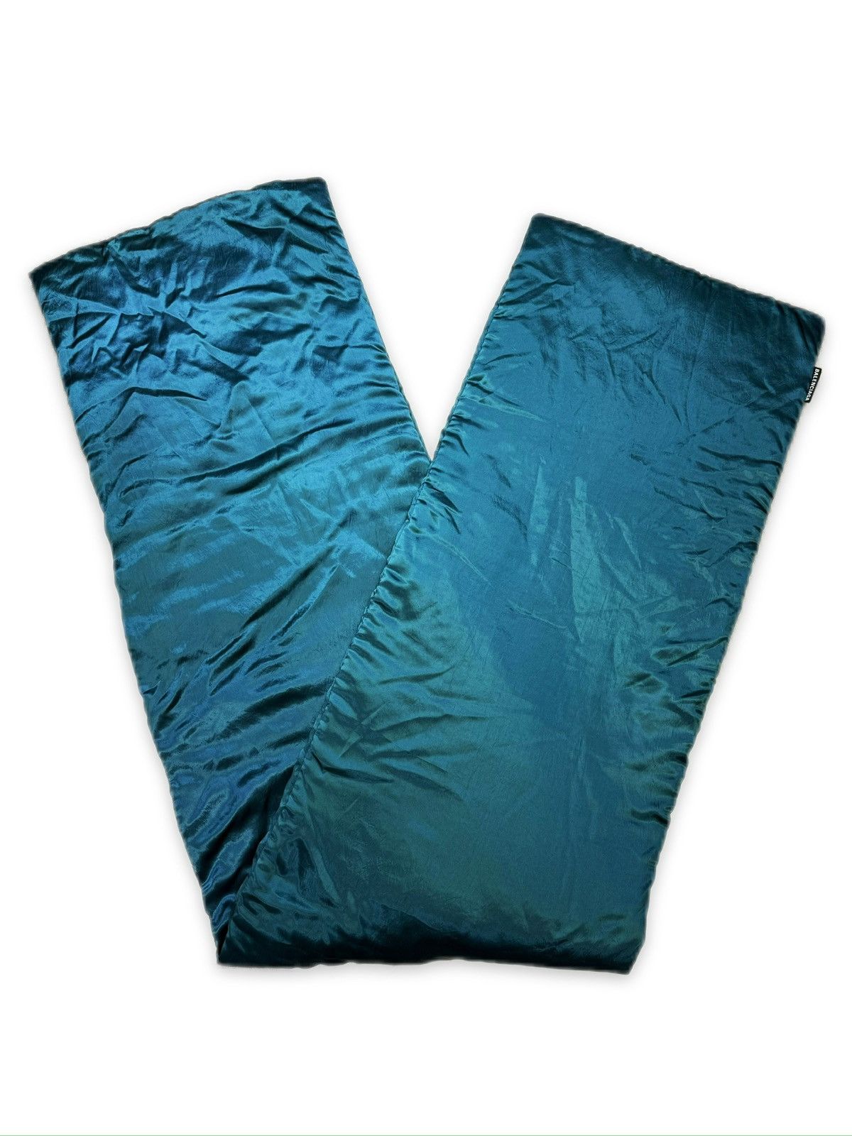 Balenciaga Balenciaga XXL Teal Puffer Scarf / Shall Size ONE SIZE - 3 Thumbnail