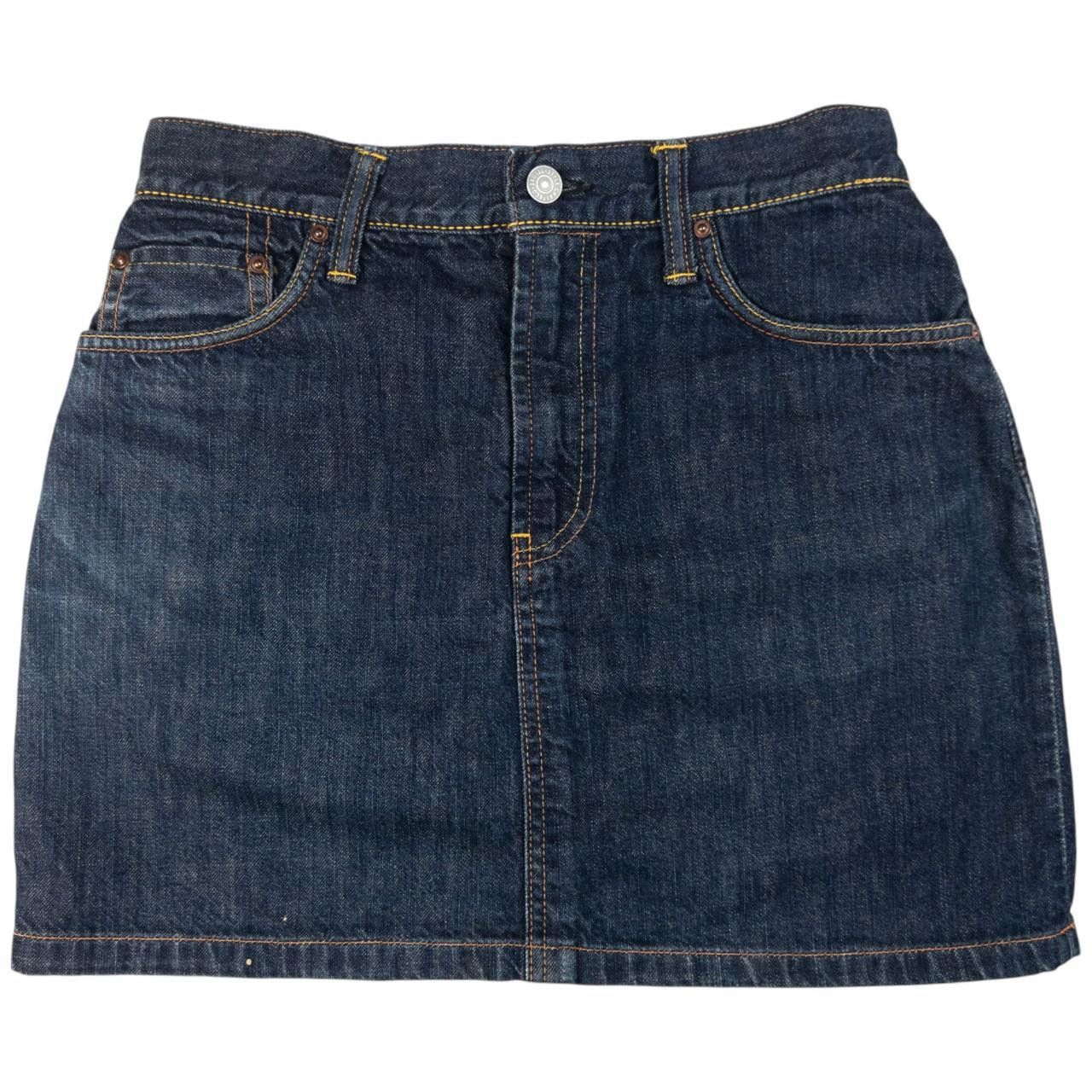 Evisu Vintage Evisu Donna Double Gull Mini Skirt Women's Size W27 Size 32" / US 10 / IT 46 - 2 Thumbnail