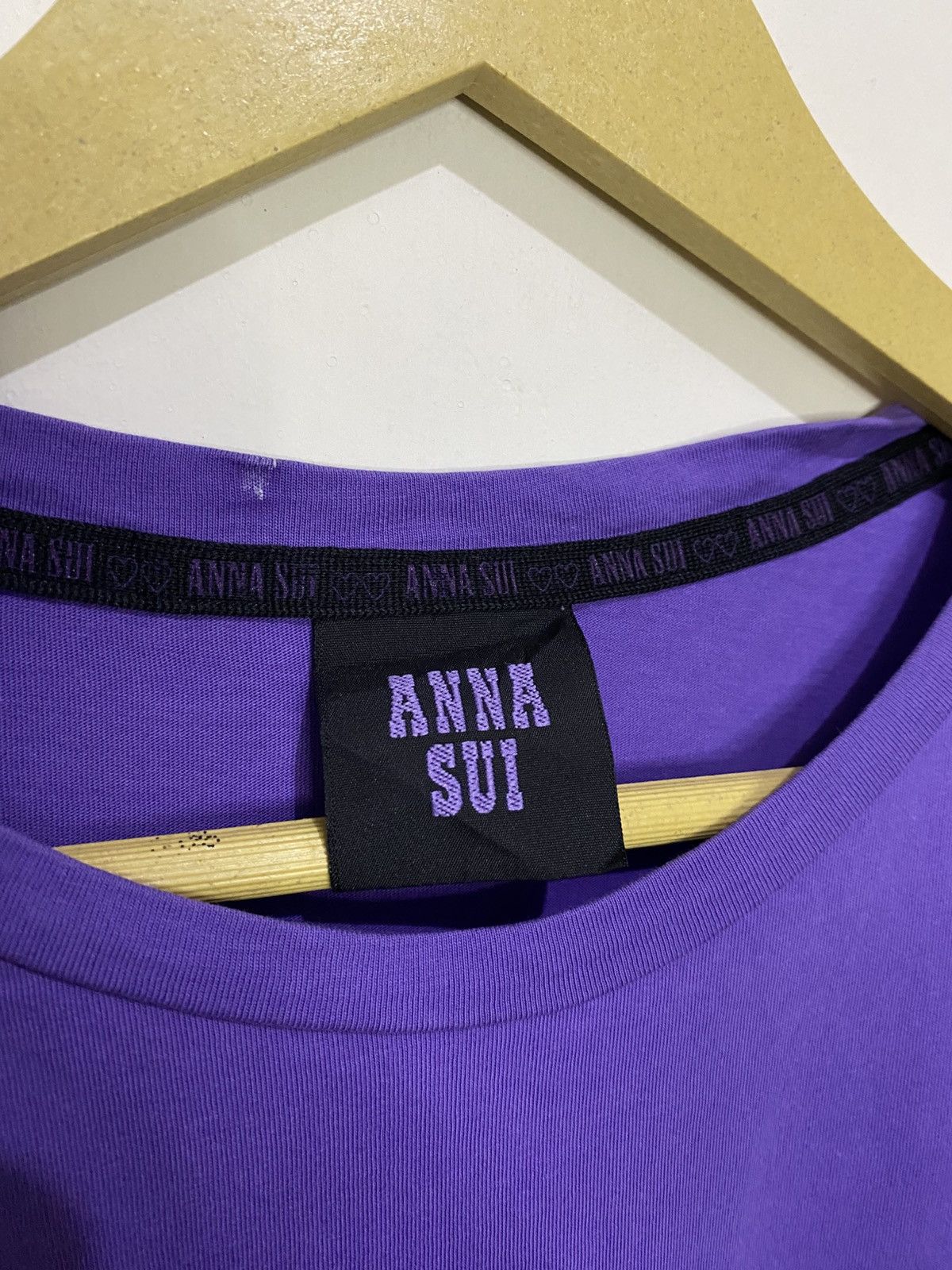 Designer × If Six Was Nine × Japanese Brand Vintage ANNA SUI Butterfly Logo Size US L / EU 52-54 / 3 - 5 Thumbnail