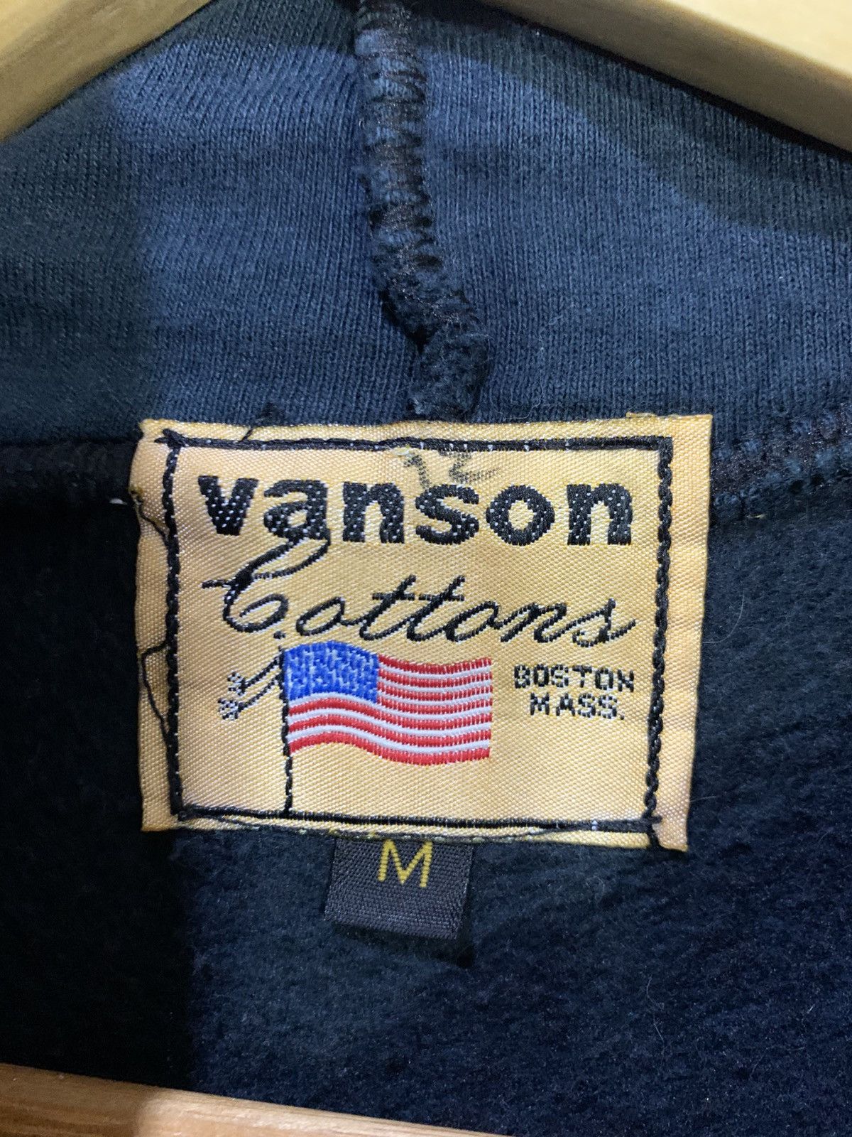 Vanson Leathers Y2K Vanson Leather Zipper Hoodie Size US M / EU 48-50 / 2 - 4 Thumbnail