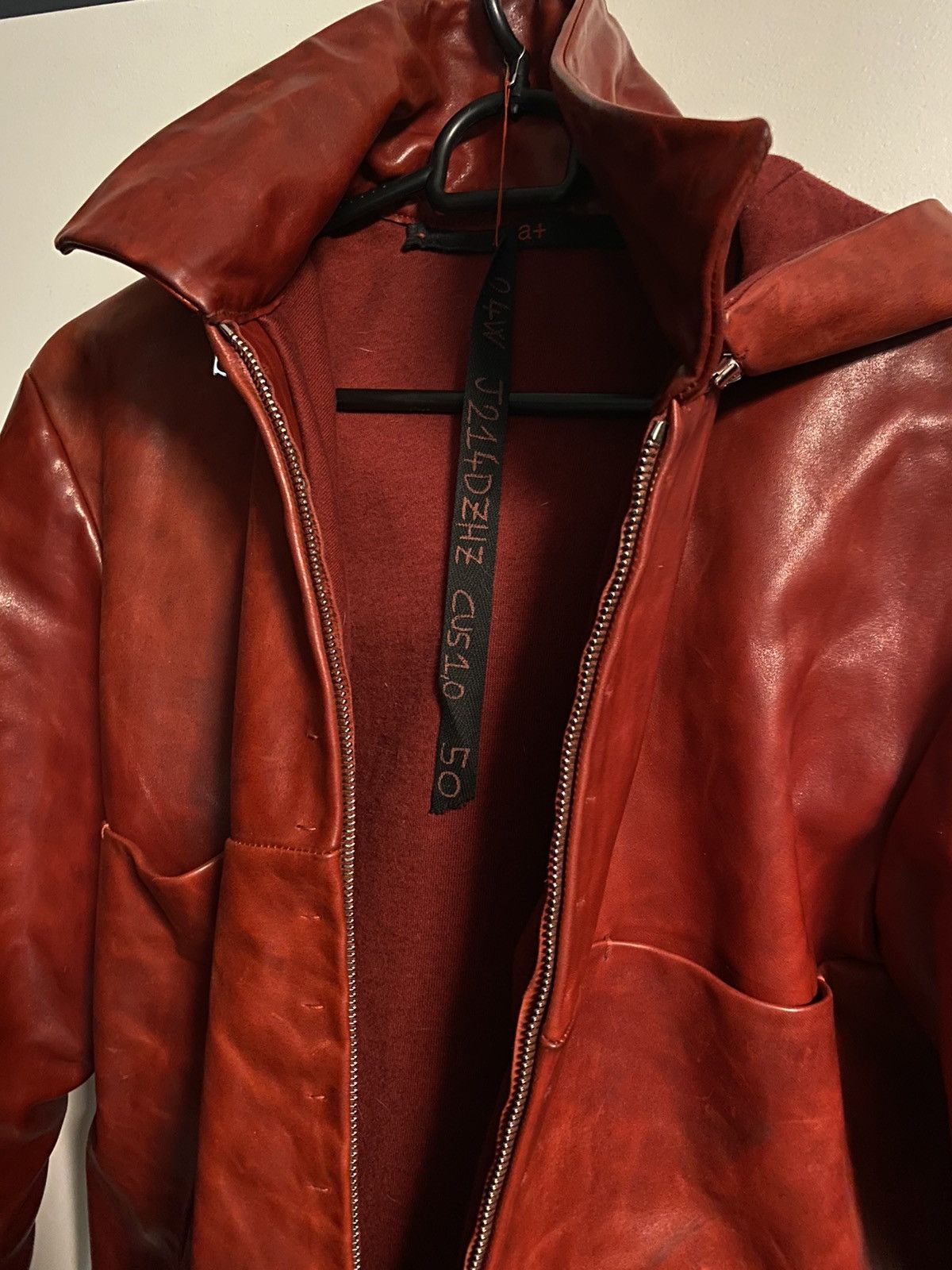 Ma+ Horse Aviator 4 Pocket Jacket red winery Size US M / EU 48-50 / 2 - 7 Thumbnail