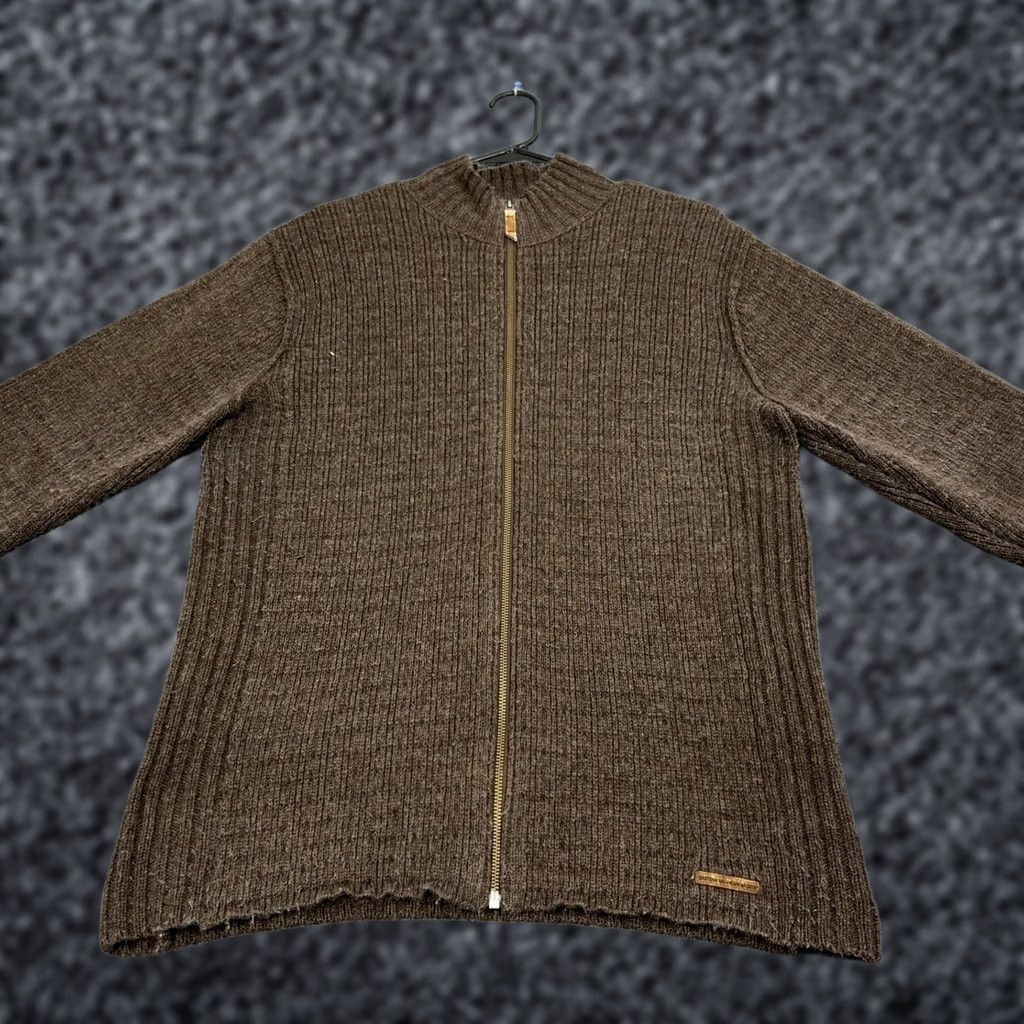 Eastern Mountain Sports Eastern Mountain Sports Sweater Mens L Brown Full Zip Wool Ribbed Knit Gorp Size US L / EU 52-54 / 3 - 1 Thumbnail