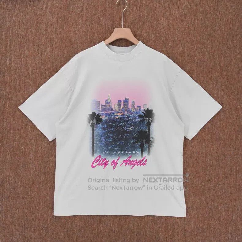 Balenciaga Balenciaga City of angels short-sleeved Size US XL / EU 56 / 4 - 1 Thumbnail