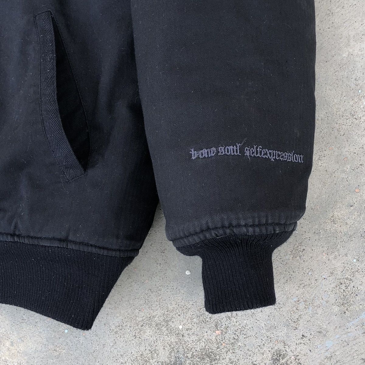 Japanese Brand B-one-soulProjects Ma-1 Lined Quilted Bomber Jacket Size US XL / EU 56 / 4 - 5 Thumbnail