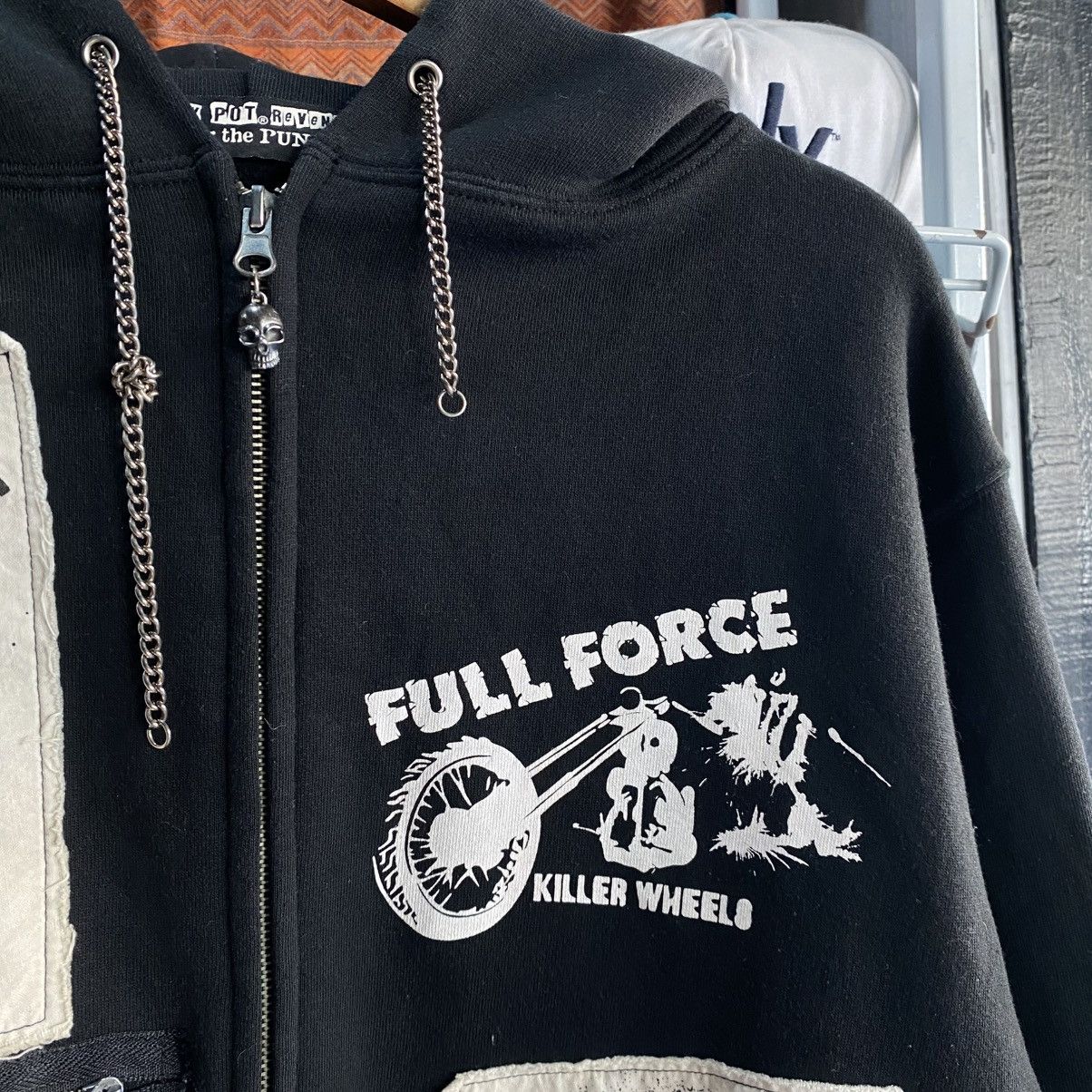 Sex Pot ReVeNGe Rare Vintage SEXPOT Japanese Brand Grunge Punk Hoodie Size US L / EU 52-54 / 3 - 9 Thumbnail