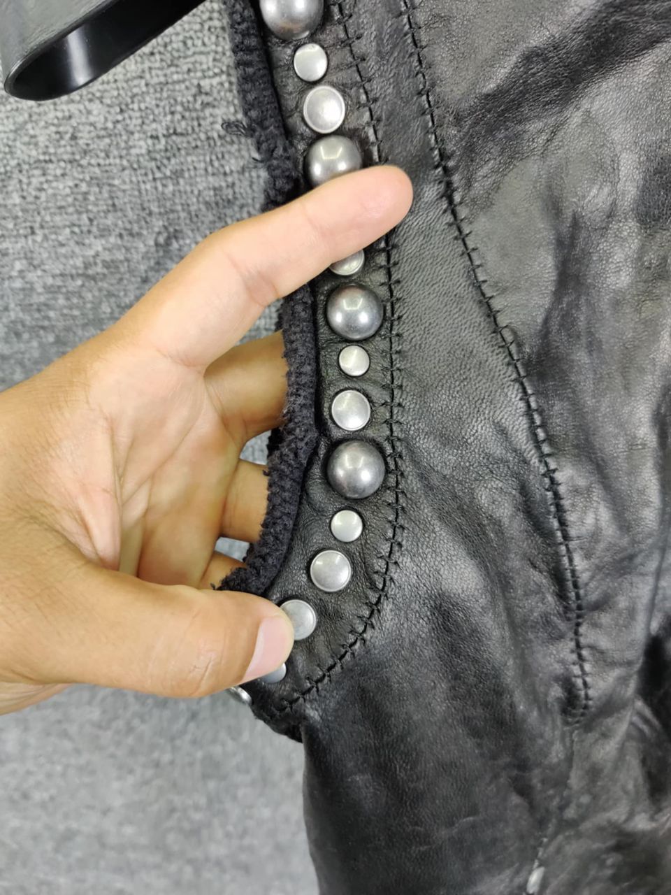 Zadig & Voltaire Zadig & Voltaire Lamb Leather Bondage Vest Size US M / EU 48-50 / 2 - 7 Thumbnail