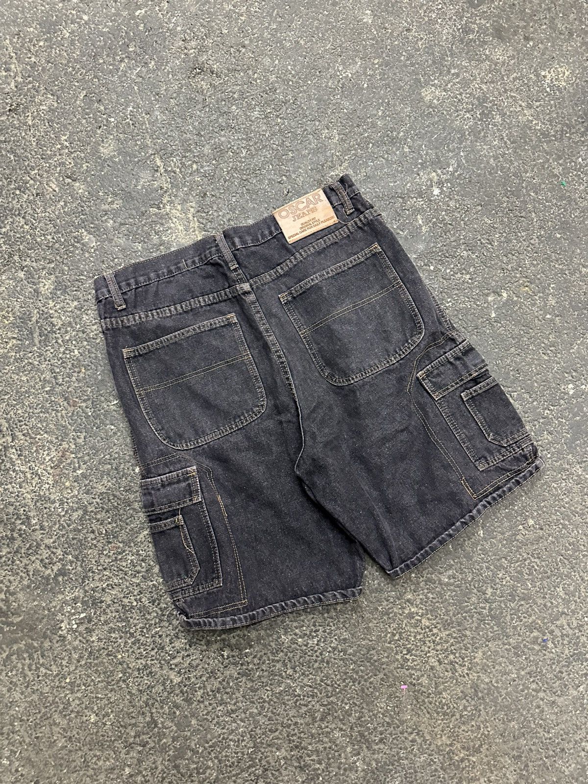 Japanese Brand × Vintage Y2K cargo baggy jorts Size US 36 / EU 52 - 2 Thumbnail