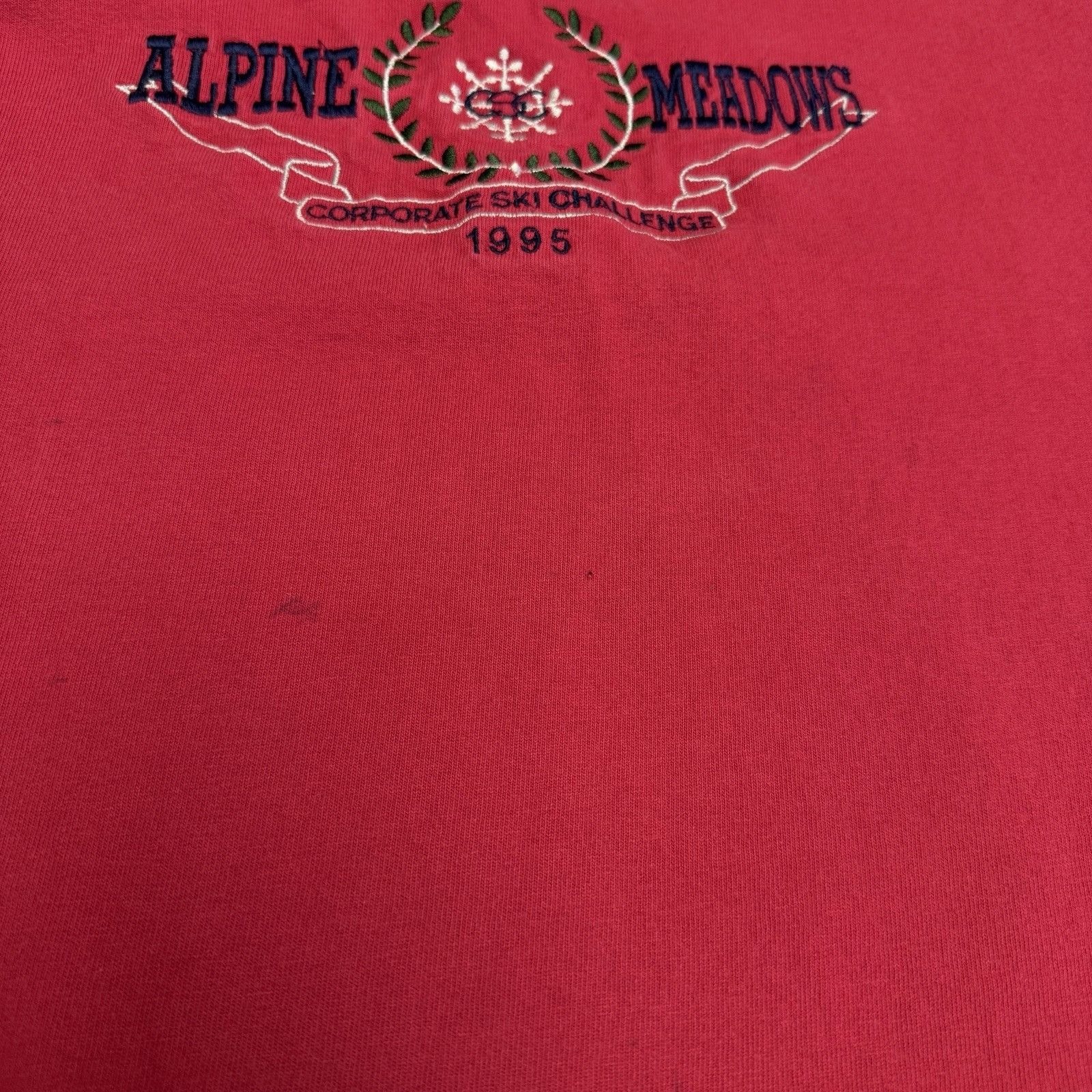 Vintage Vintage 90s Alpine Meadows Skiing T Shirt Mens XL 24x26 Size US XL / EU 56 / 4 - 5 Thumbnail