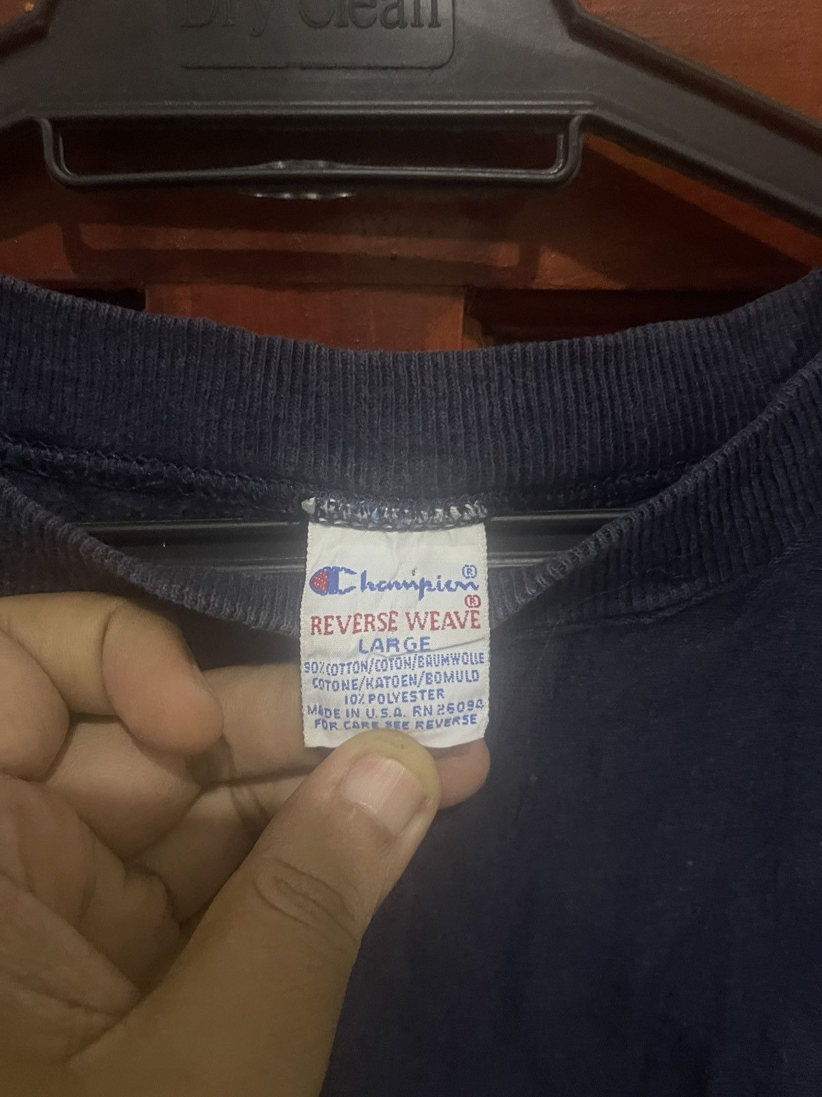 Champion Vintage 90s Champion Reverse Weave Sweatshirt Size US L / EU 52-54 / 3 - 3 Thumbnail