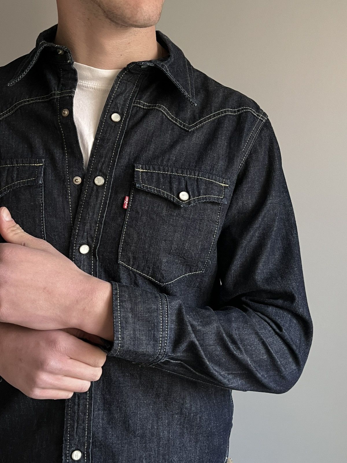 Levi's Levi’s Vintage Denim Button Up Shirt Size US S / EU 44-46 / 1 - 6 Thumbnail