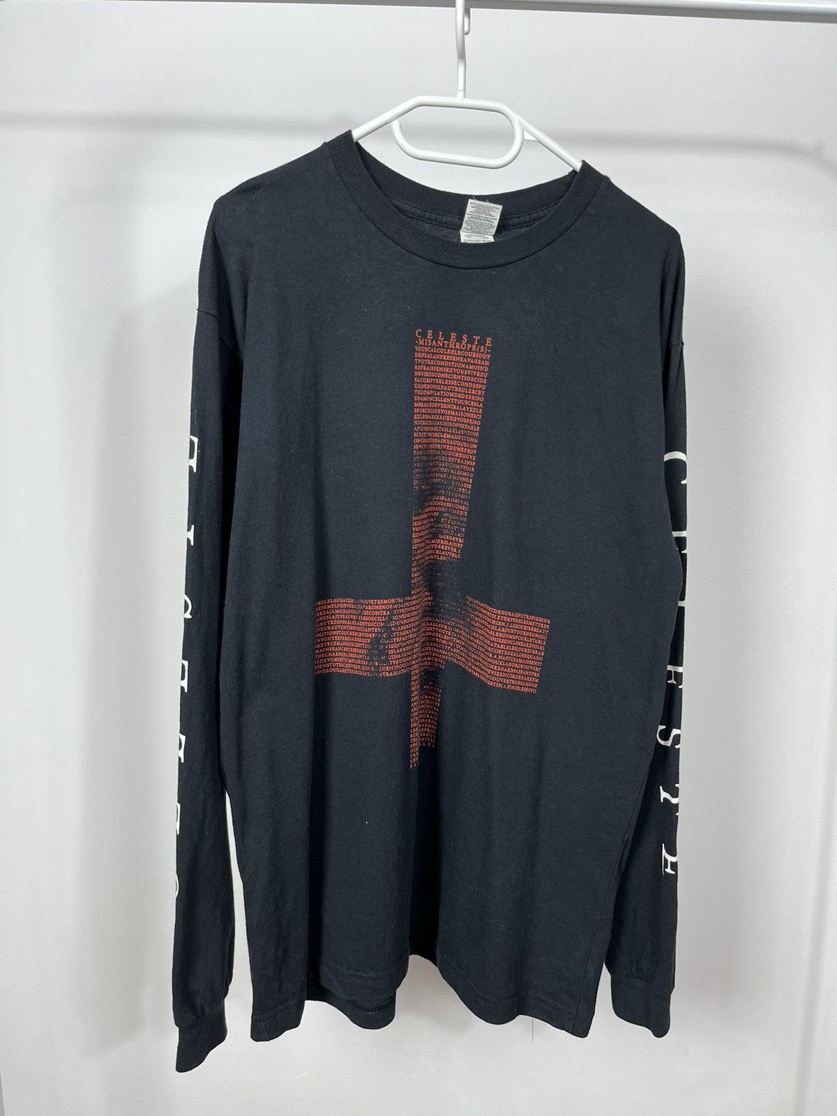 Band Tees × Vintage Vintage Celeste Band Rock Religion Longsleeve Size US L / EU 52-54 / 3 - 1 Thumbnail