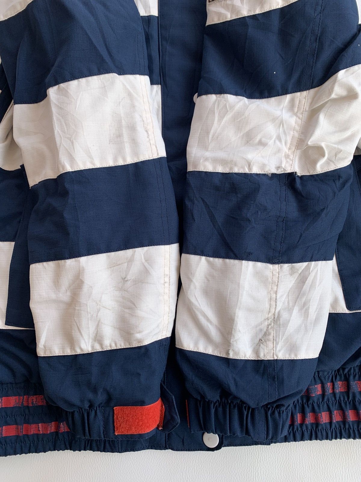 If Six Was Nine × Japanese Brand × Le Grande Bleu (L.G.B.) CSB Heavy Stripe Ifsixwas Lgb Style Zip Jacket with Hood Size US L / EU 52-54 / 3 - 13 Thumbnail