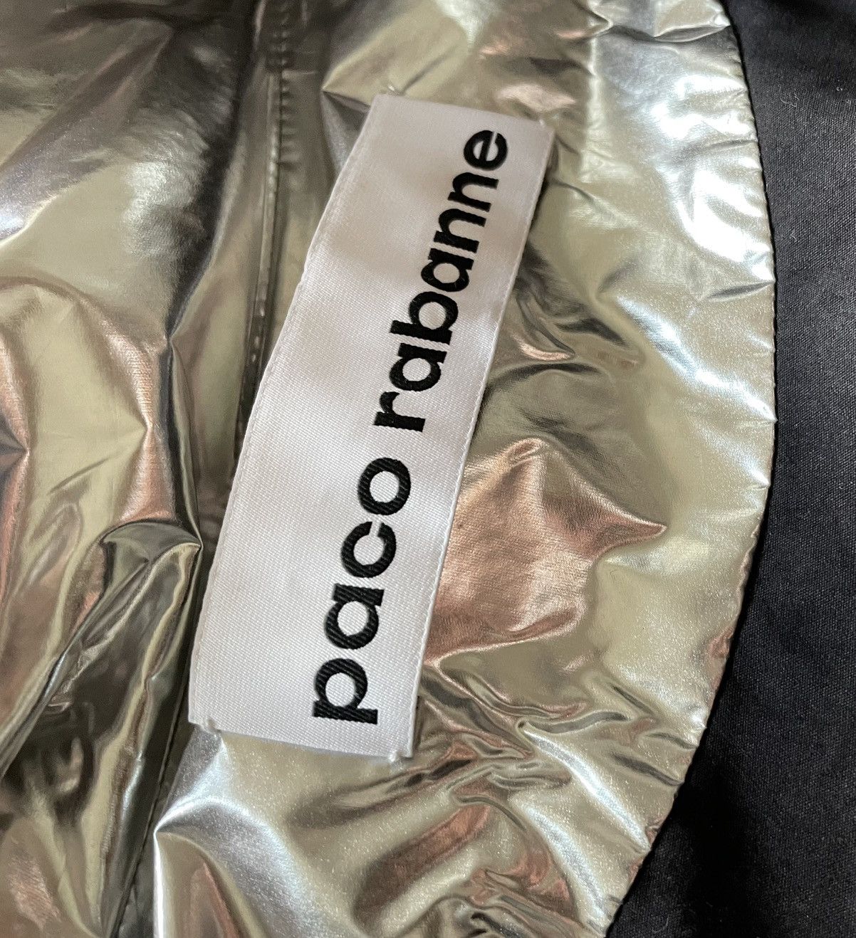 Paco Rabanne Rabanne Silver Bodyline windbreaker Jacket Size XL / US 12-14 / IT 48-50 - 10 Thumbnail