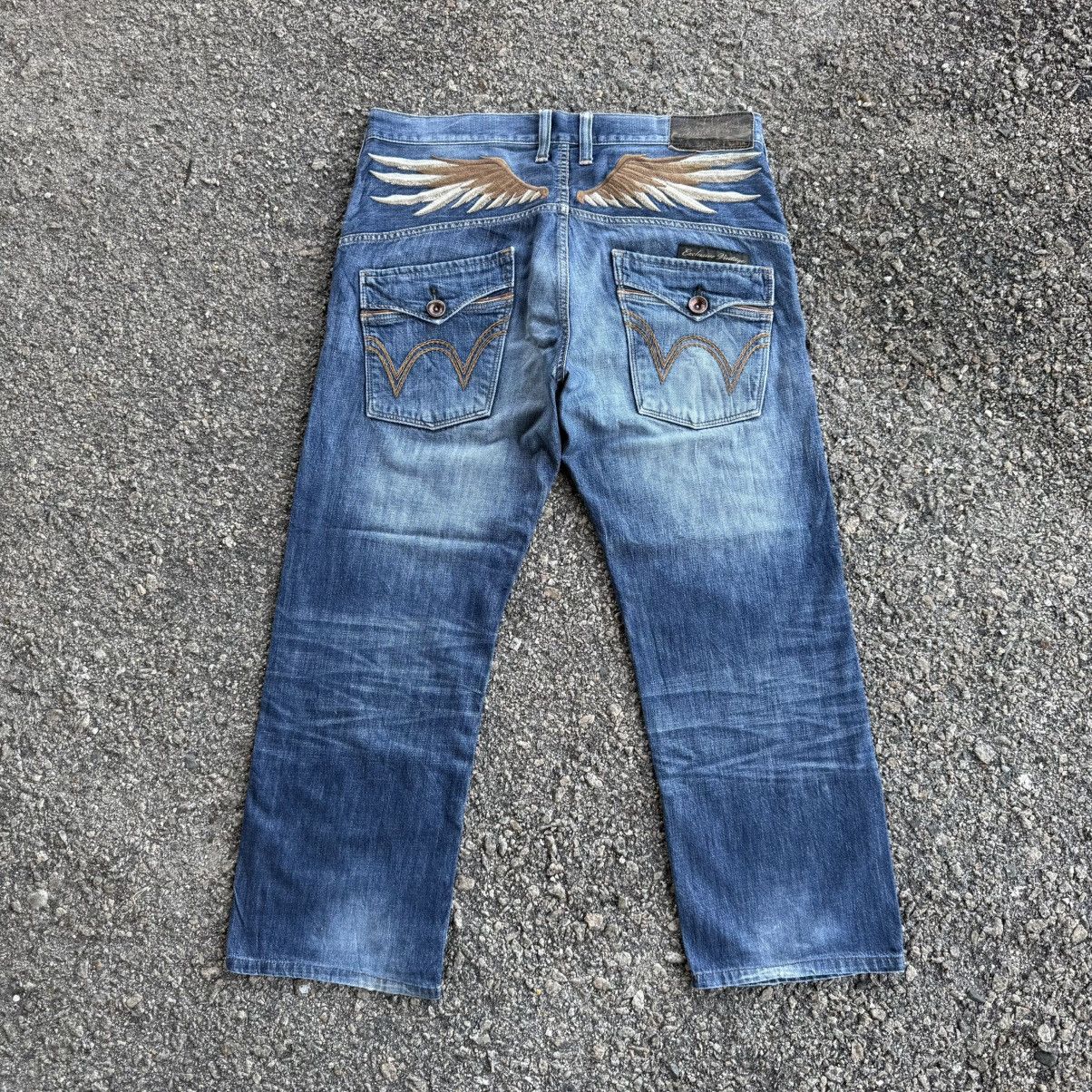 Edwin Vintage Edwin embroided wing Jean denim pants Size US 36 / EU 52 - 2 Thumbnail