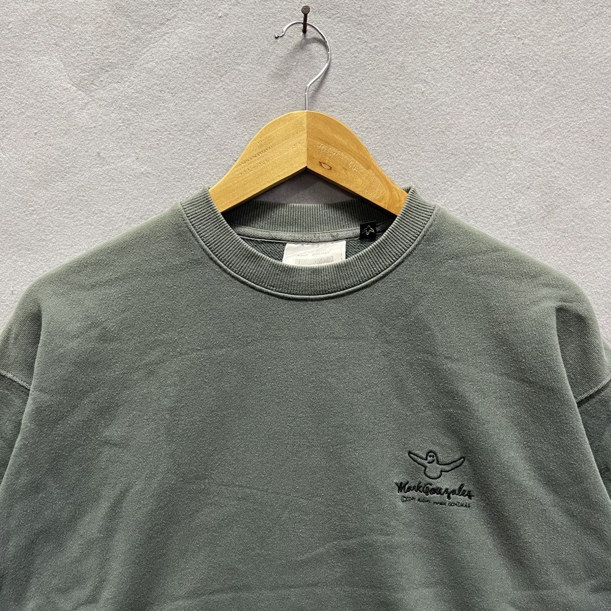 Japanese Brand Mark Gonzales “Broken Poems” Sweatshirt (Green) Size US S / EU 44-46 / 1 - 4 Thumbnail