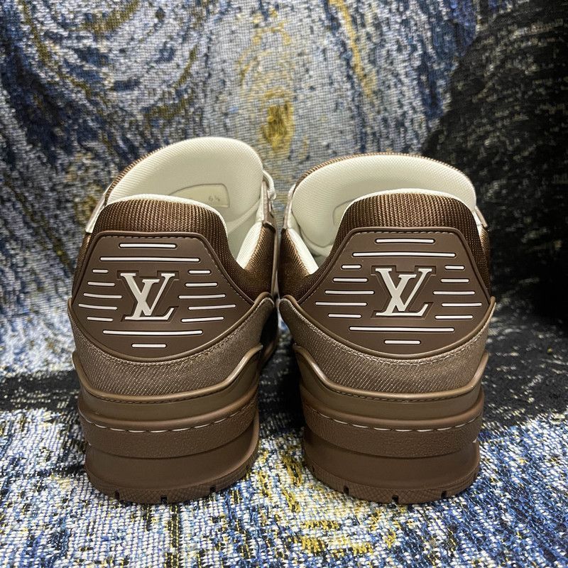 Louis Vuitton Louis Vuitton Trainer Low-Top Canvas Sneakers -2508 Size US 8.5 / EU 41-42 - 3 Thumbnail