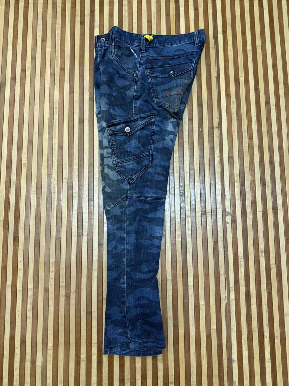 Japanese Brand Vintage Z-DRAGON Denim Cargo Pants 8 Pockets / Streetwear Size US 29 - 9 Thumbnail