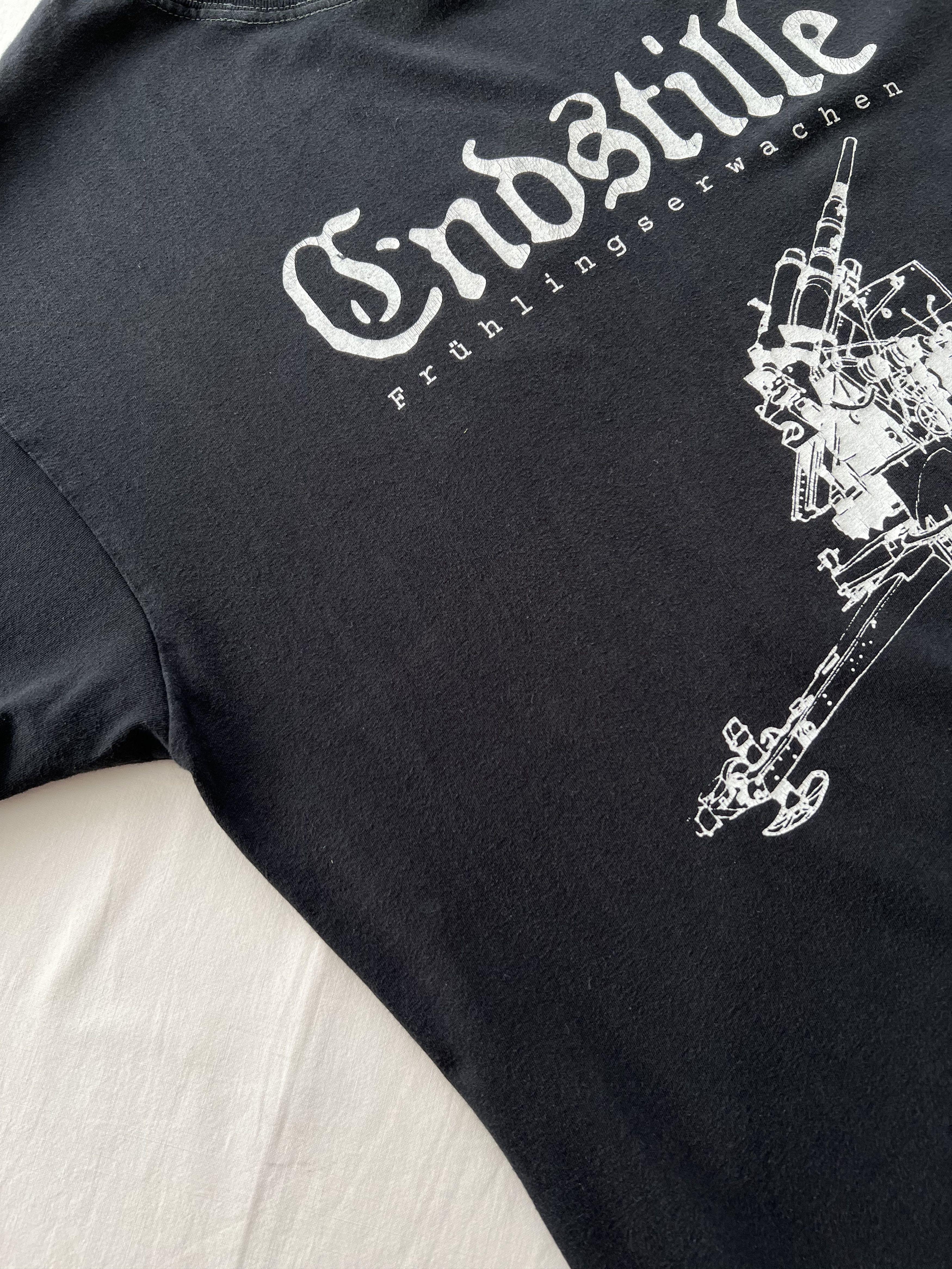 Band Tees Vintage 00s Endstille Fruhlingserwachen Black Metal Band Tee Size US L / EU 52-54 / 3 - 9 Thumbnail