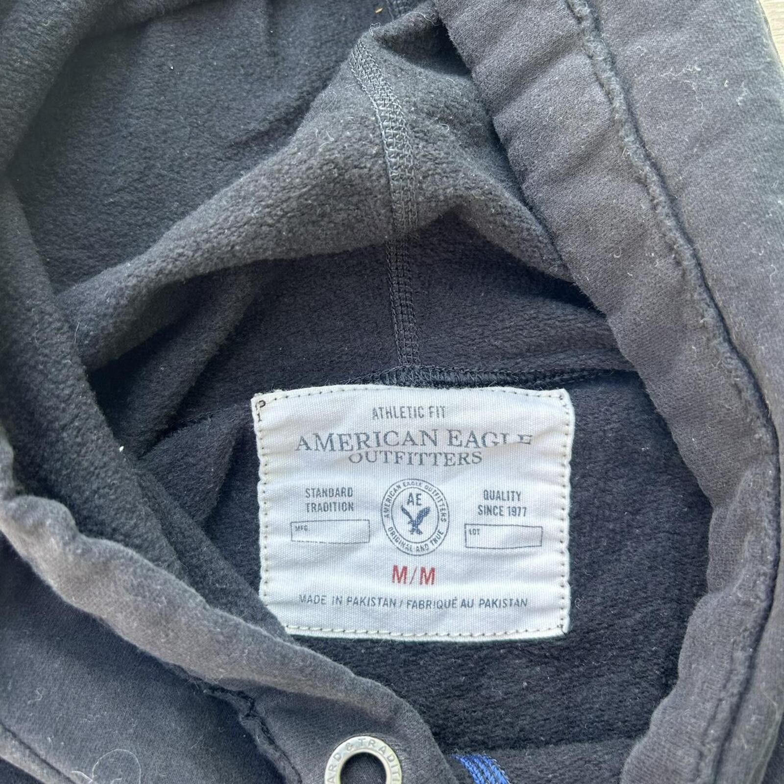 Other Vintage y2k 00’s Sick American Eagle 1997 Black Hoodie M Size US M / EU 48-50 / 2 - 4 Thumbnail