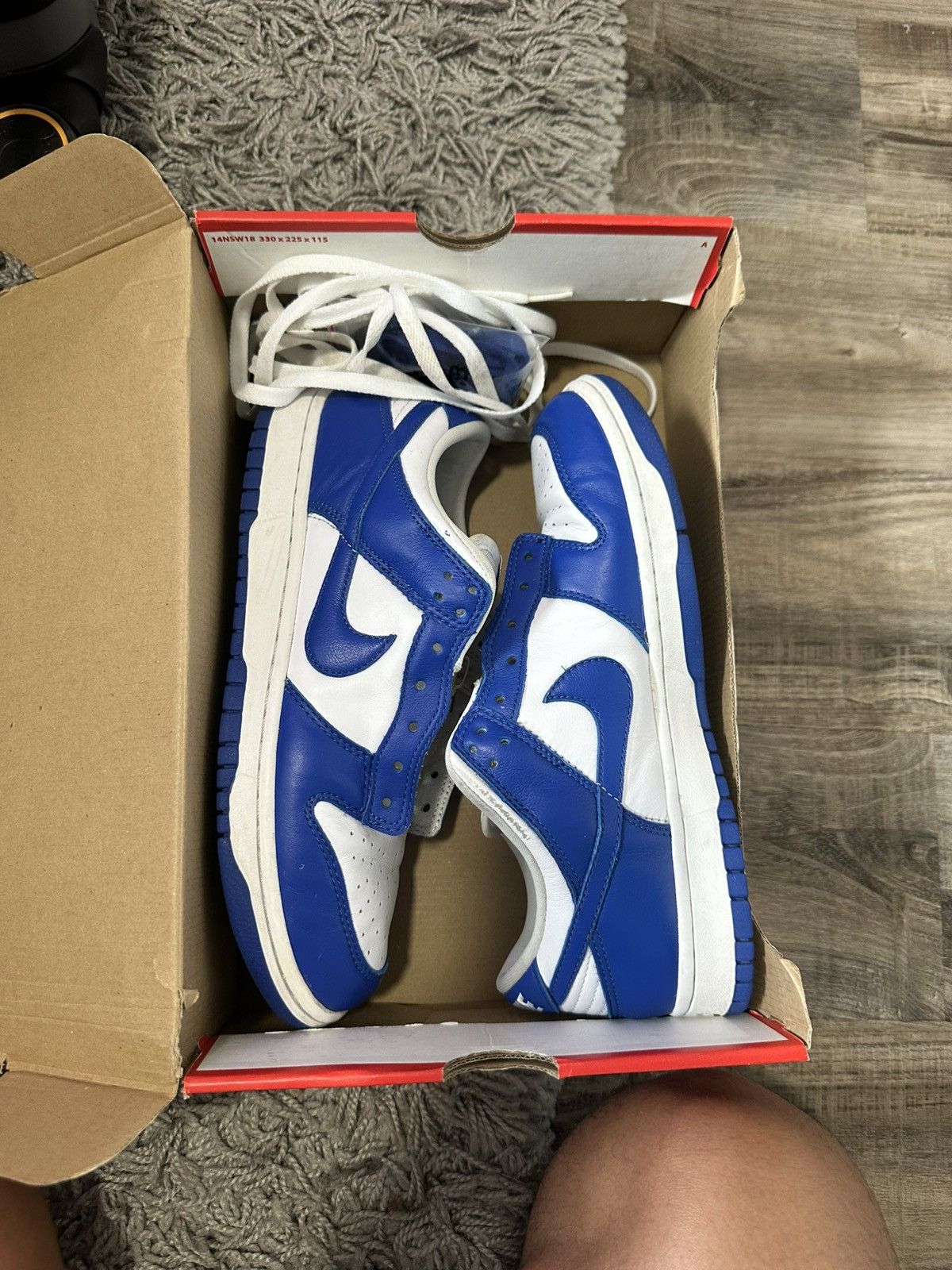 Nike Kentucky Blue Nike Dunk Low Size US 9 / EU 42 - 6 Thumbnail