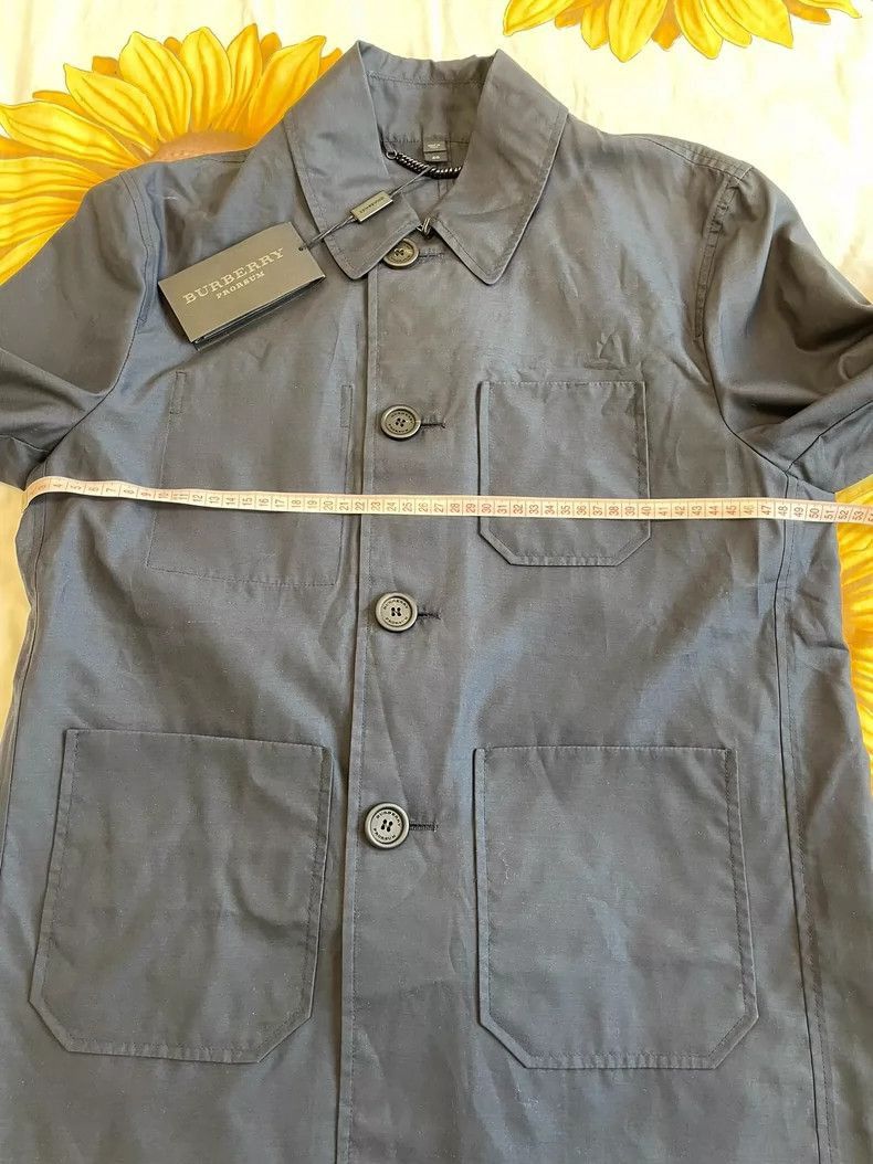 Burberry Burberry Burberry Silk Blend Lightweight Jacket-2507 Size US L / EU 52-54 / 3 - 3 Thumbnail