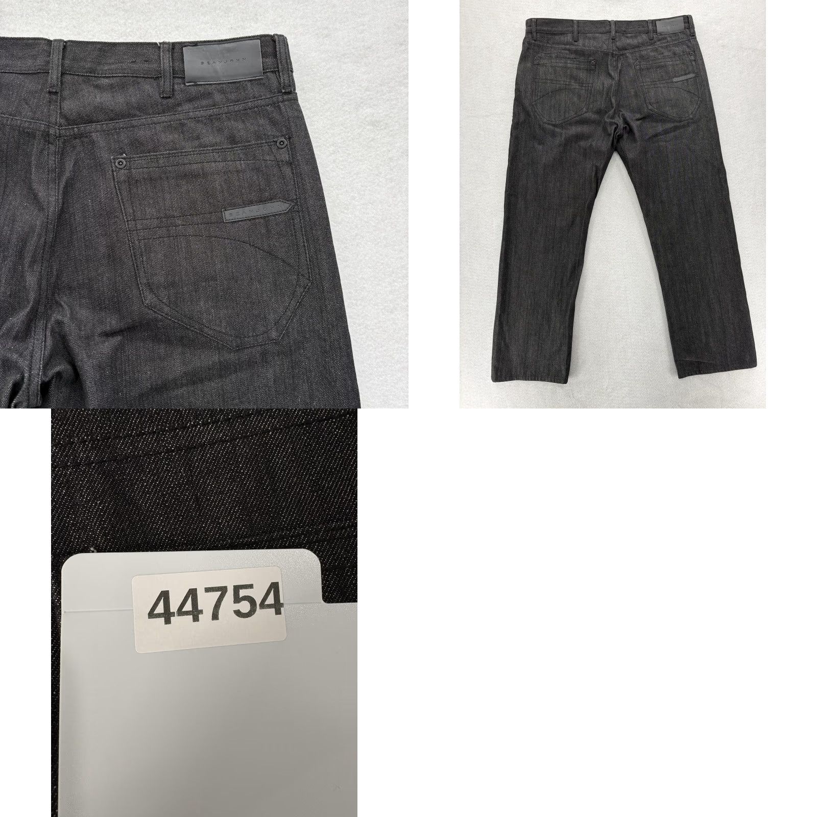 Sean John VINTAGE Sean John Jeans Mens 40x32 Black Hamilton Straight Leg Denim Hip Hop 90s Mens Jeans Size US 40 / EU 56 - 9 Thumbnail