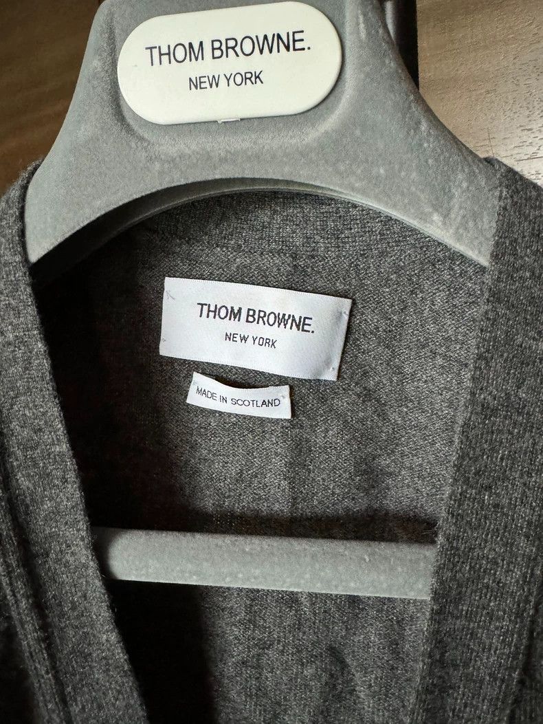 Thom Browne Thom Browne Cashmere cardigan Size US M / EU 48-50 / 2 - 6 Thumbnail